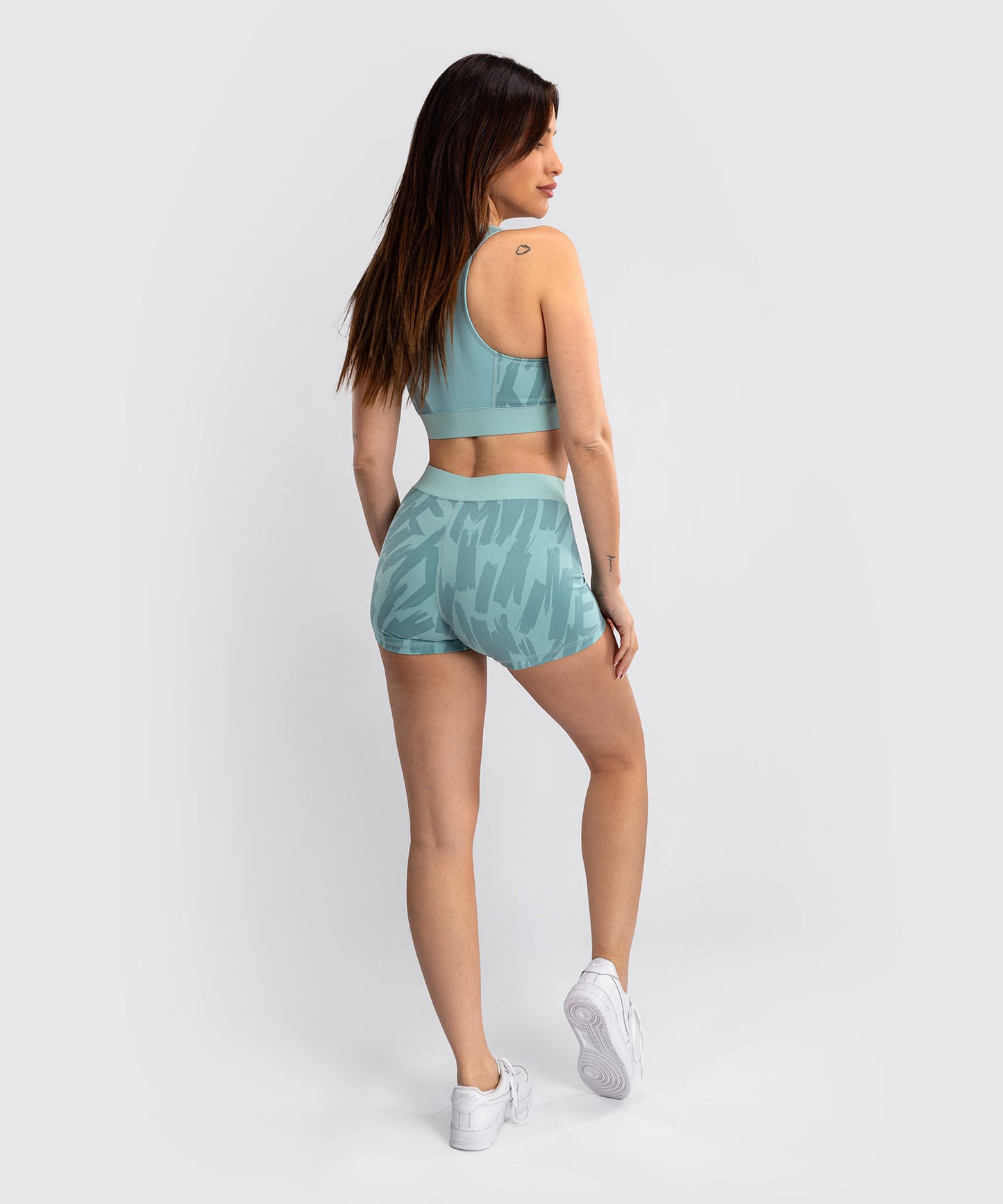 Venum Graffiti Frauen Kompressionsshorts - Aqua
