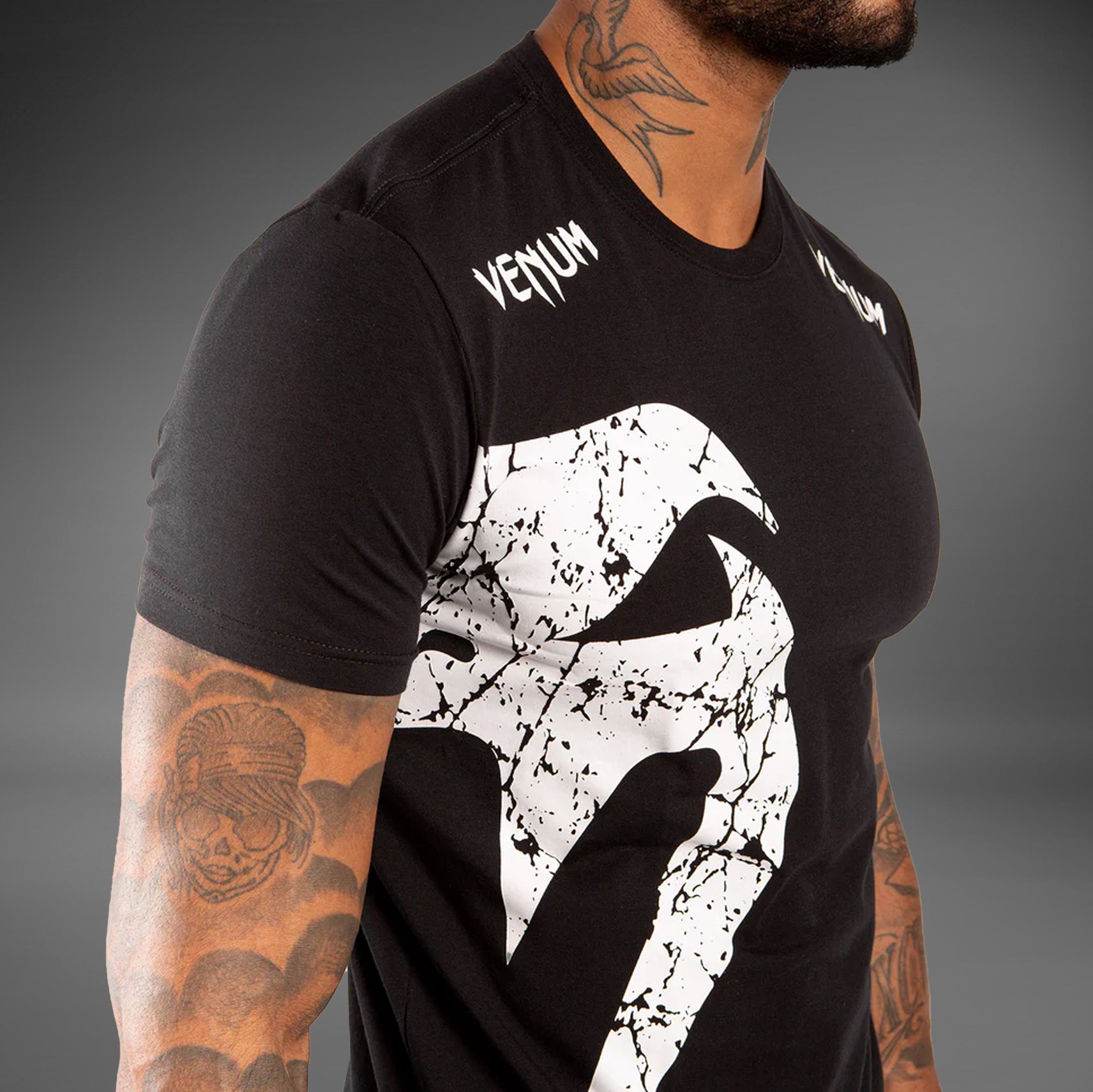 VENUM Giant T-Shirt Herren – 100 % Baumwolle, Sportliche Passform, Superweich & Strapazierfähig