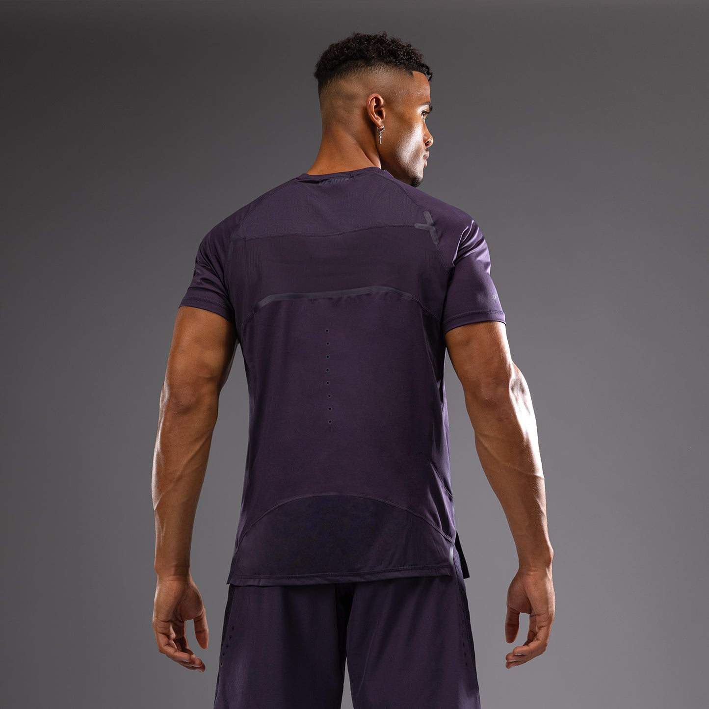 Venum G-Fit Air Herren Dry-Tech T-Shirt - Dunkelviolett