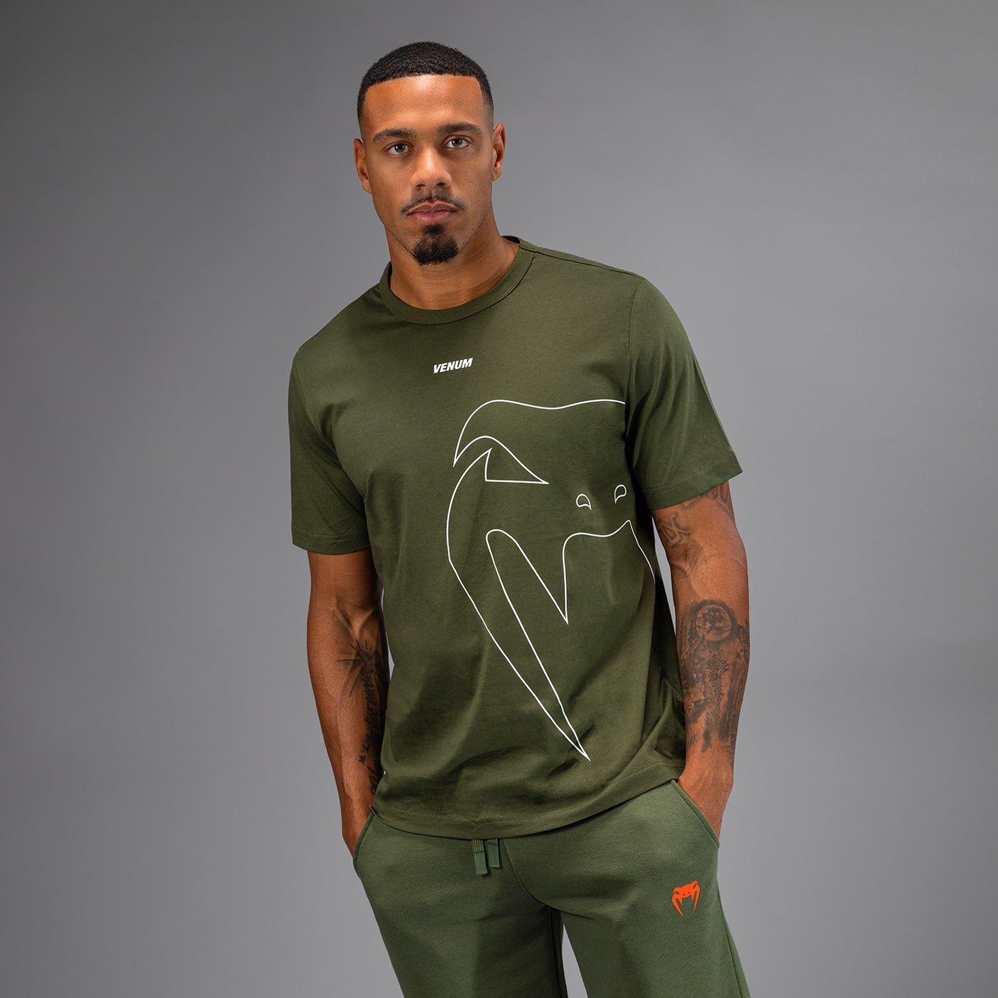 Venum Giant Connect T-Shirt - Armeegrün