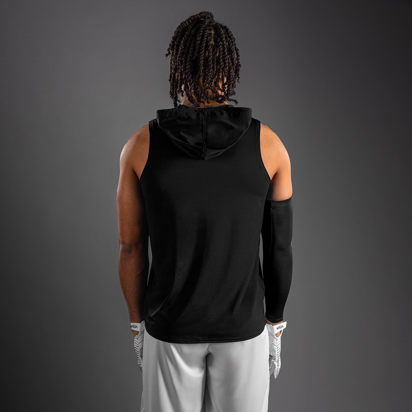 Venum Elite Ärmelloser Dry Tech Hoodie - Schwarz