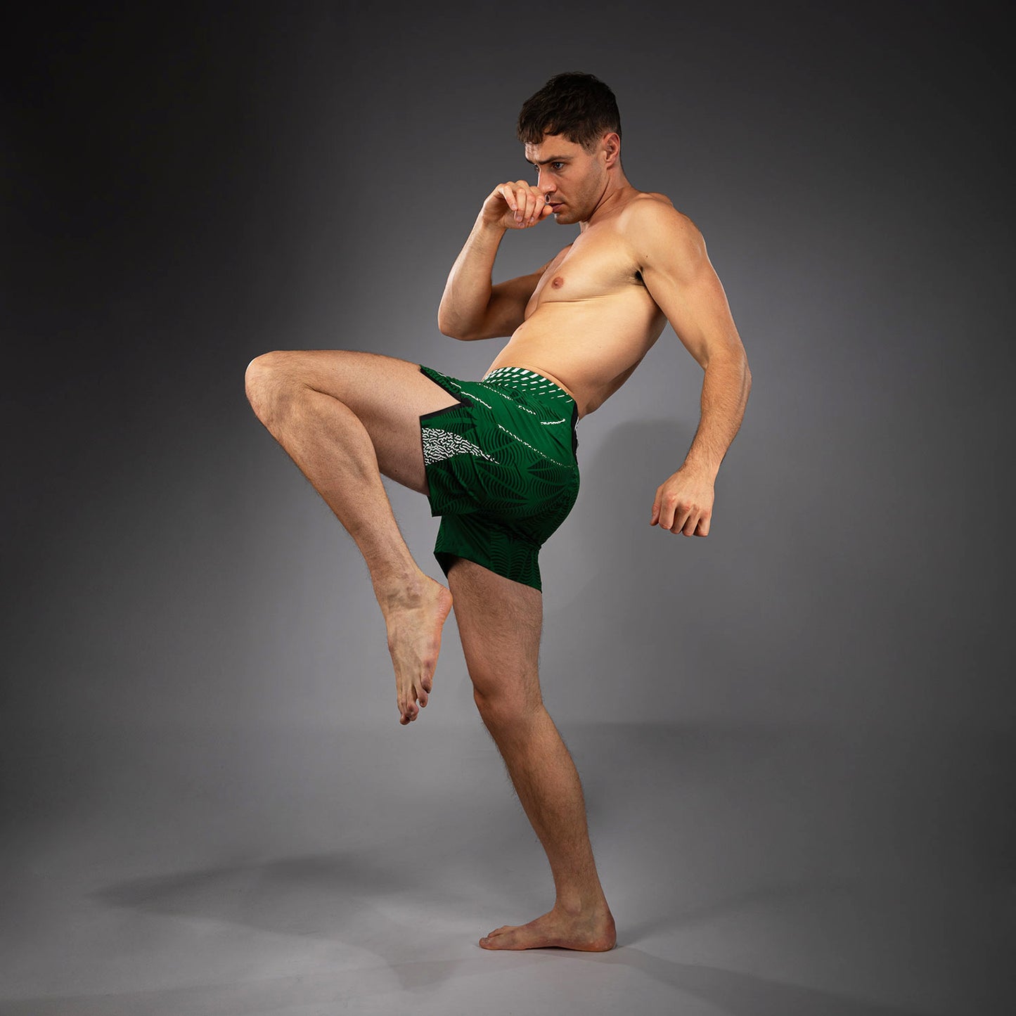 UFC Zenith by Venum Authentic Fight Night Kurze Passform Fight Short Herren - Grün