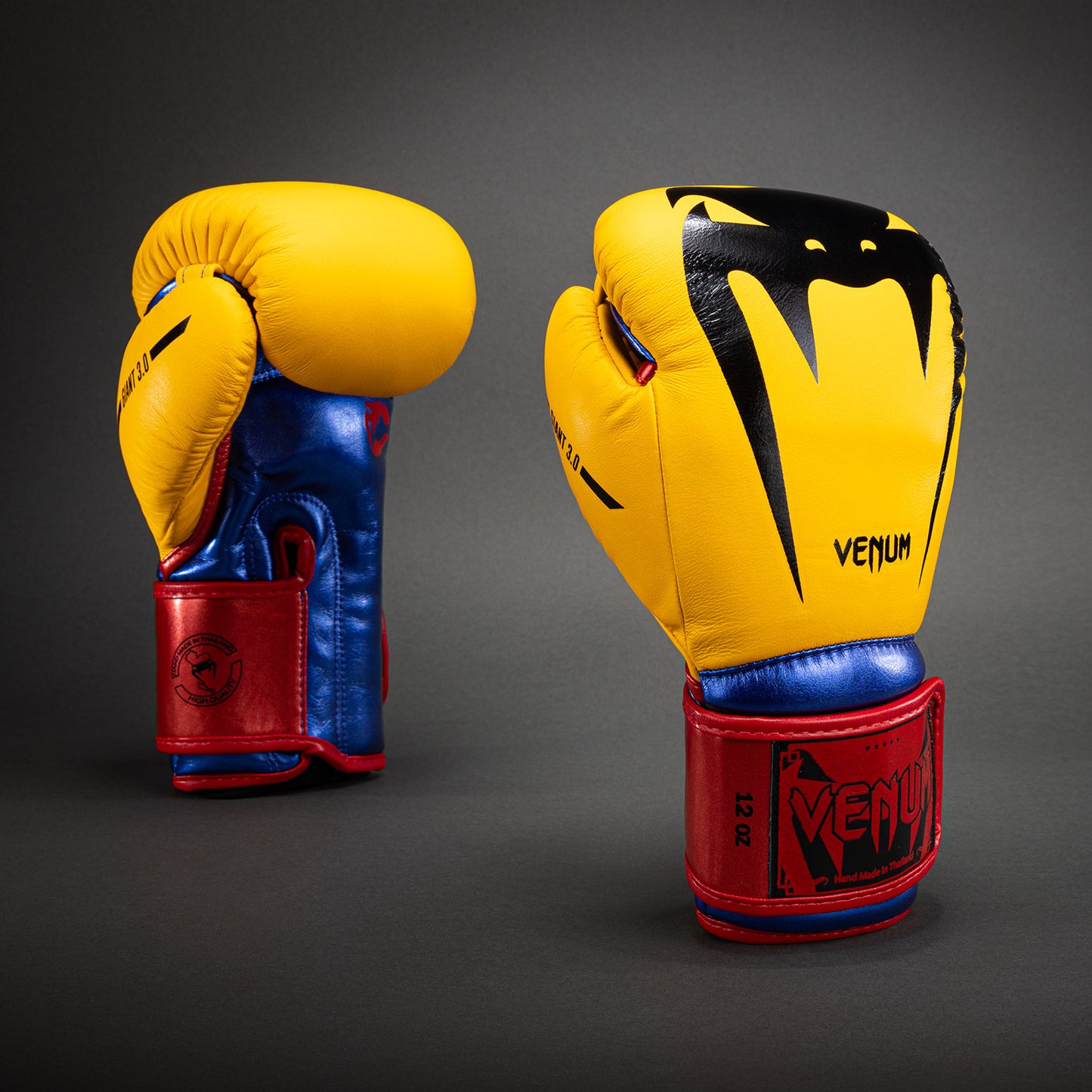 Venum Giant 3.0 Boxhandschuhe - Gelb/Blau/Rot