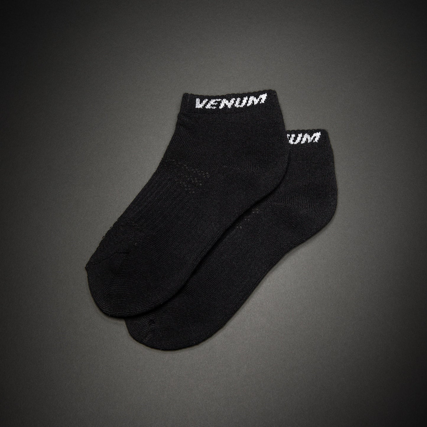 Venum Essential Knöchelsocken (3 Paar) – Schwarz/Weiß