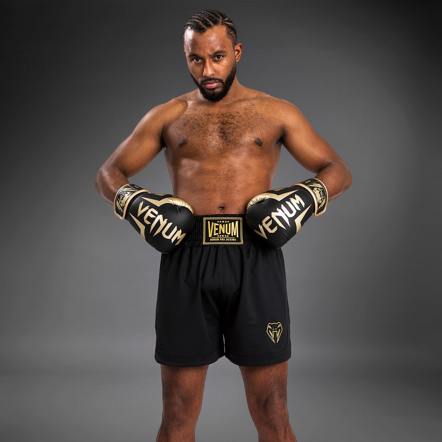 Venum Klassisch Boxing Shorts - Schwarz/Gold