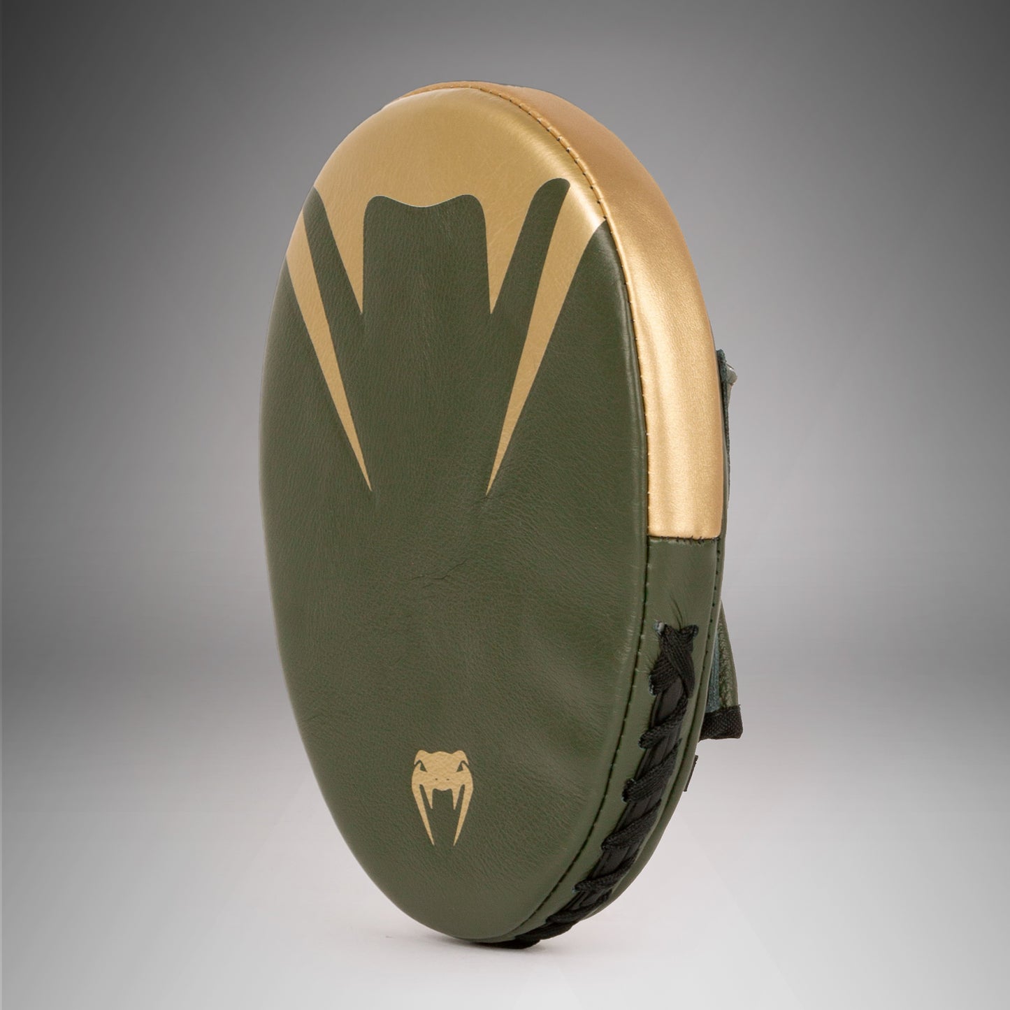 Venum Pro Boxhandschuhe Mini-Rundschlag-Schild – Khaki/Gold