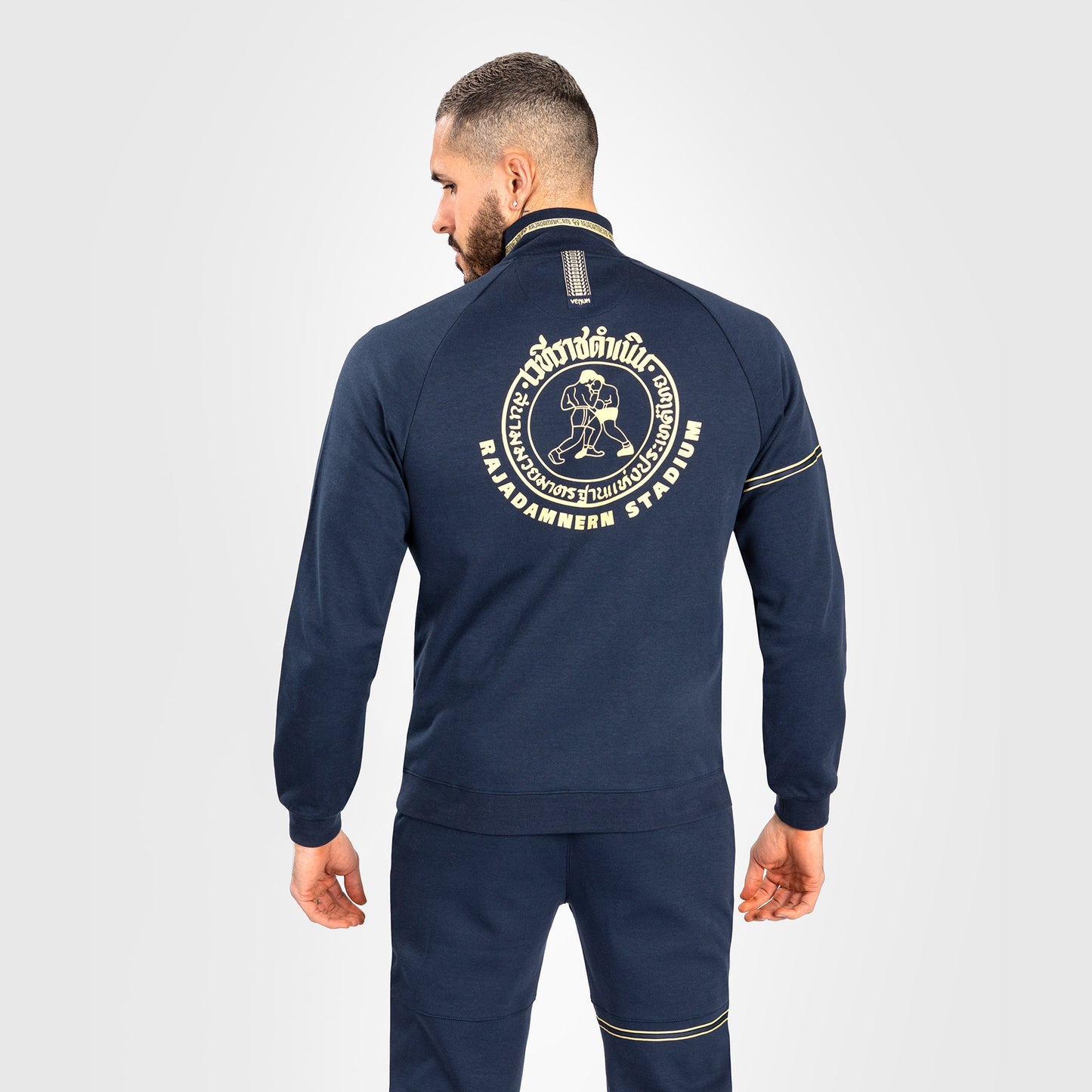 RAJADAMNERN Venum Sweatshirt mit Reißverschluss - Blau