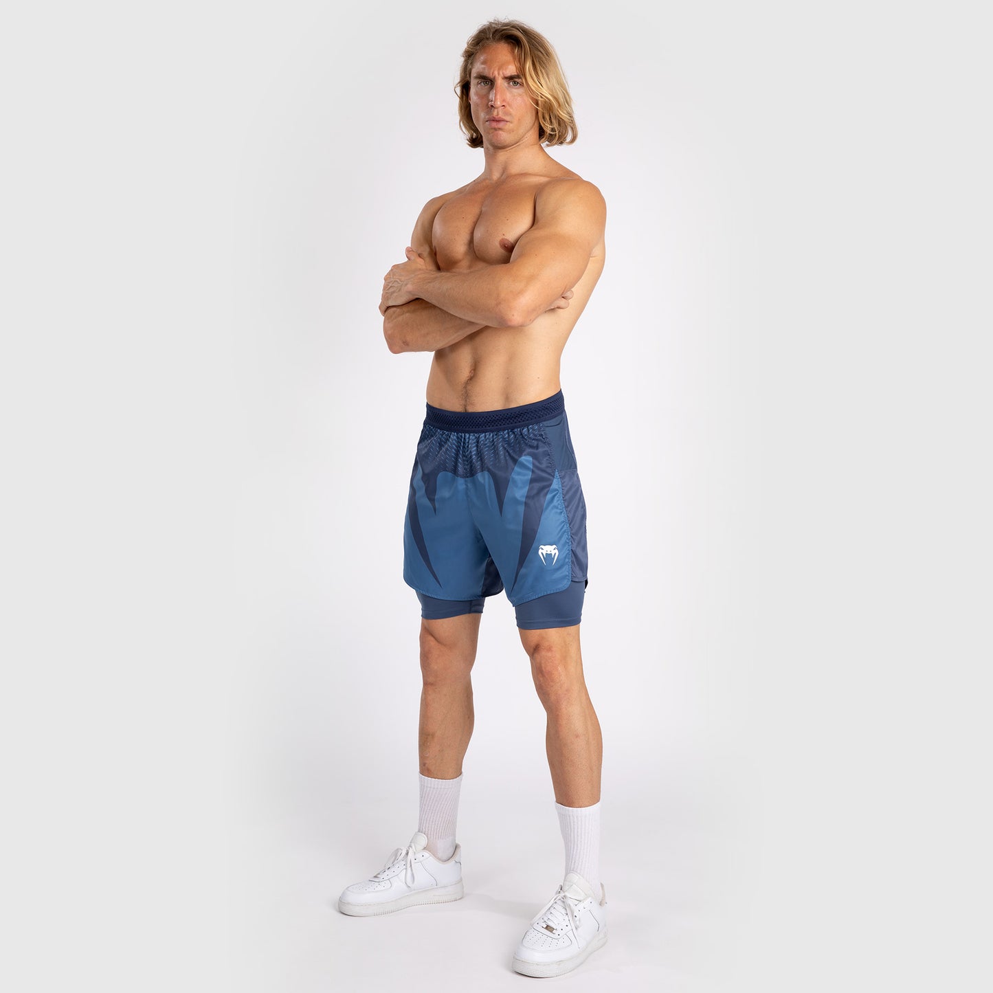 Venum Attack Herren Fightshorts - Marineblau