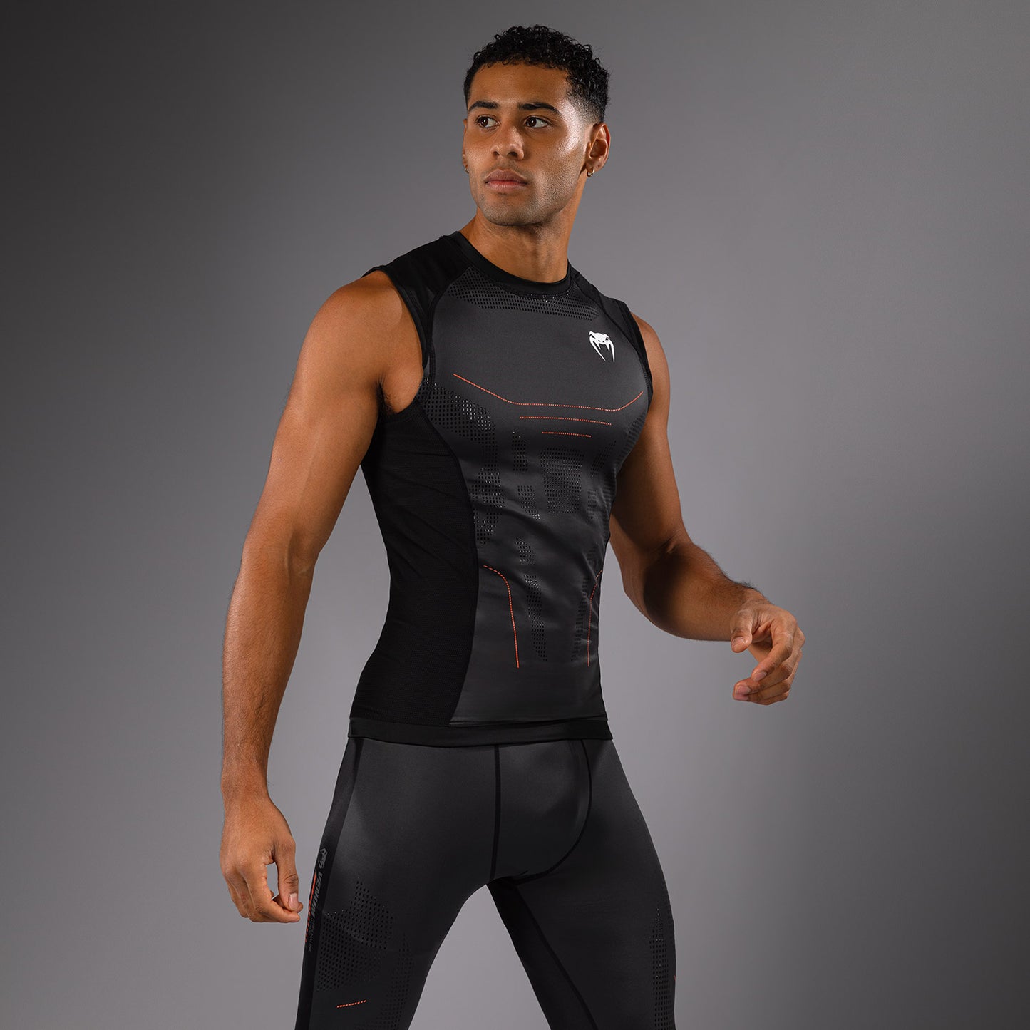 Venum Technical 3.0 Ärmelloses Rashguard - Graphit