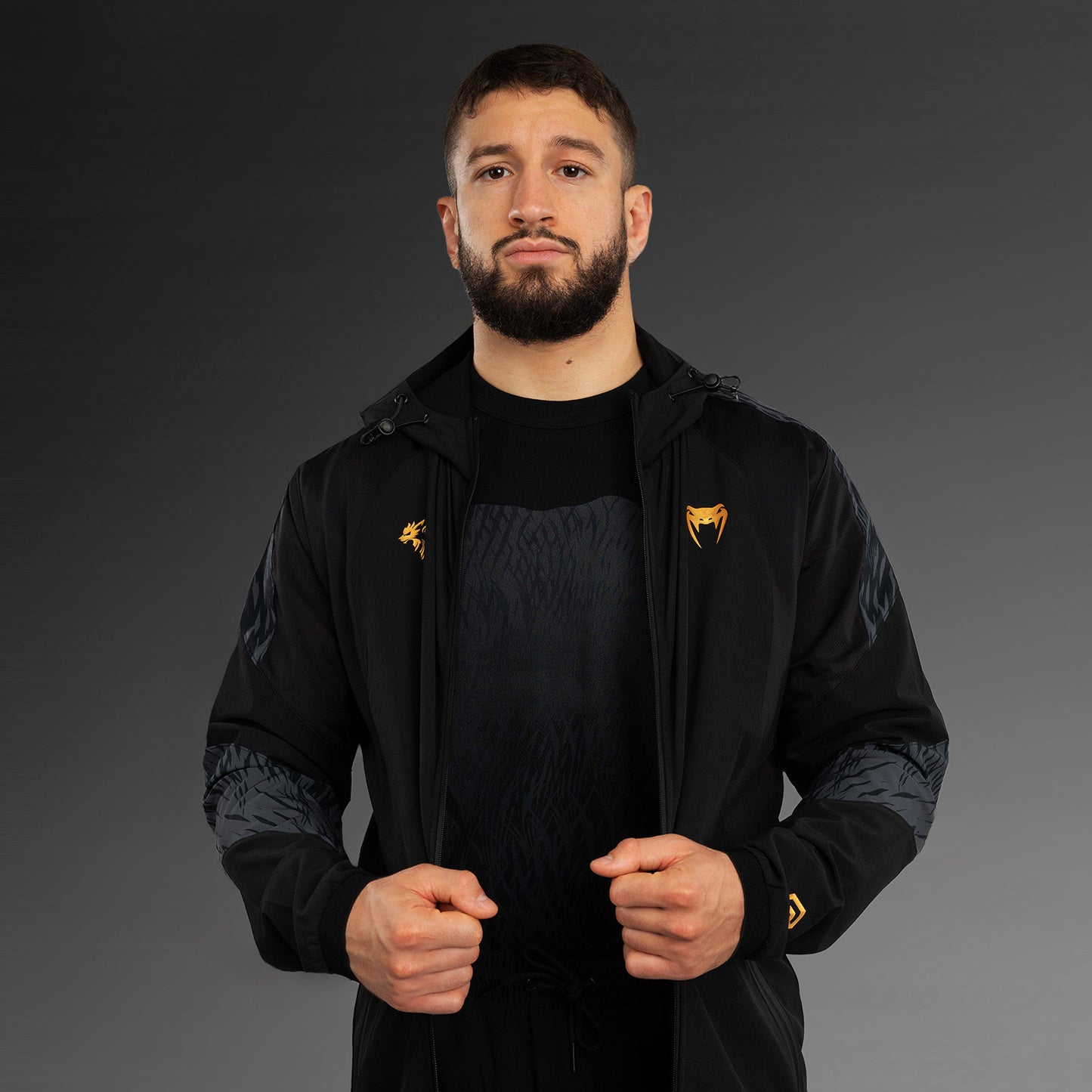Venum x Chimaev Trainingsjacke - Schwarz/Grau