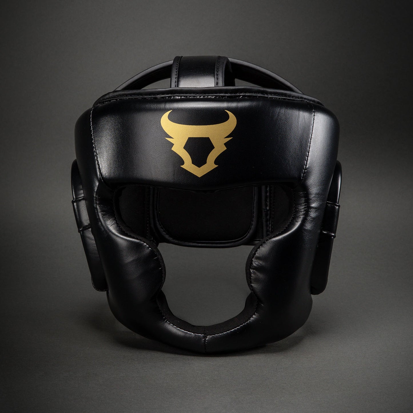 Venum Ringhorns Charger Kopfschutz – Schwarz/Gold
