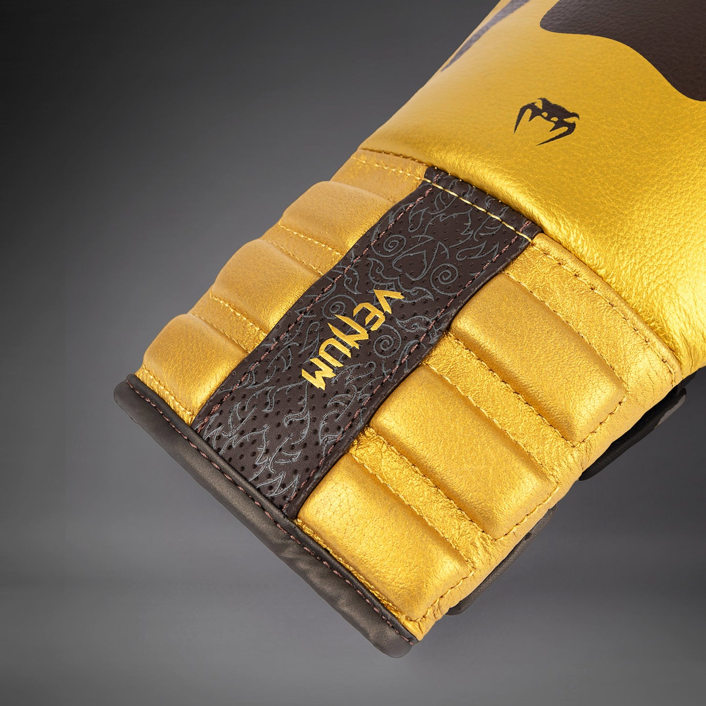 Venum Reverso Boxhandschuhe - Schokolade/Gold