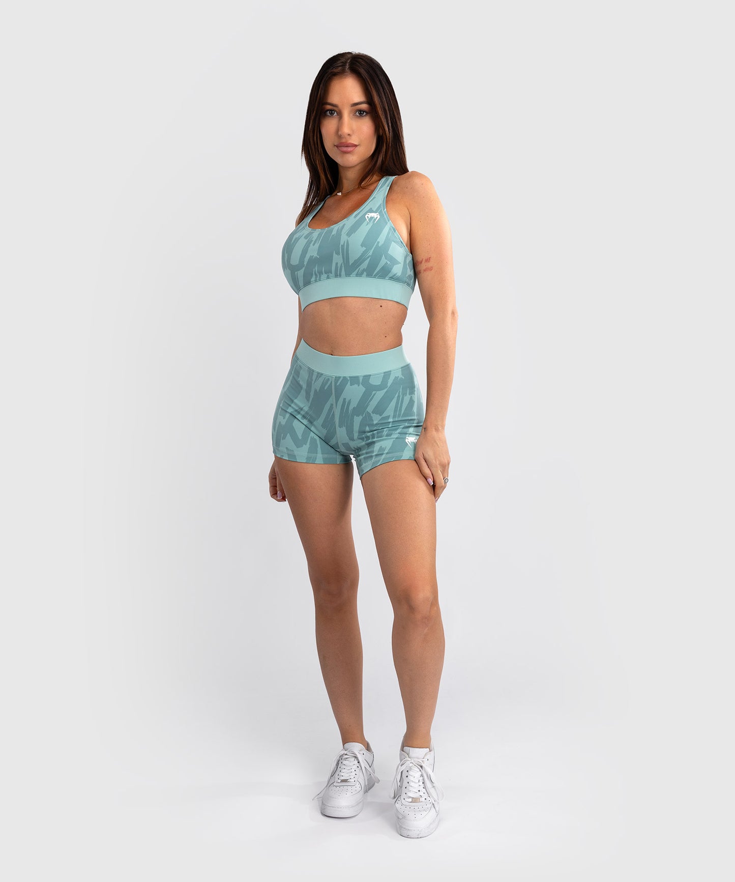 Venum Graffiti Frauen Kompressionsshorts - Aqua
