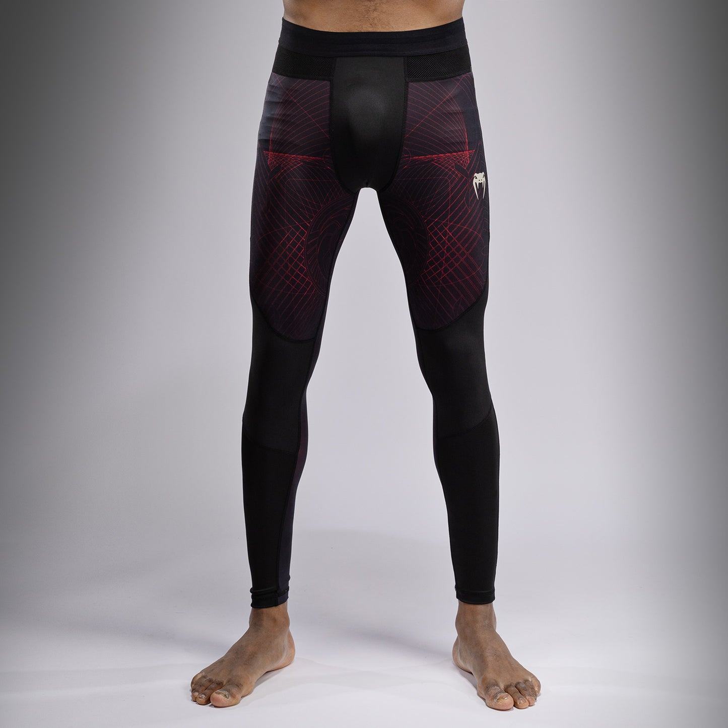 Venum G-Fit Air Herren Spats - Tiefschwarz/Feuerrot