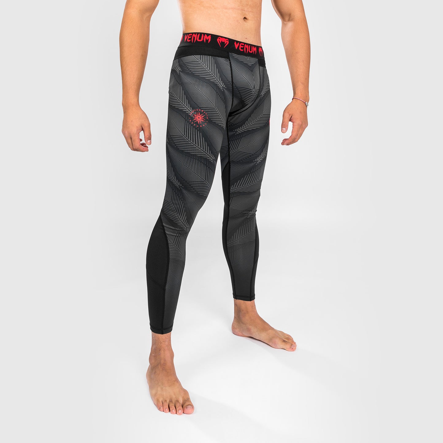 Venum Phantom Kompressionshose - Schwarz/Rot