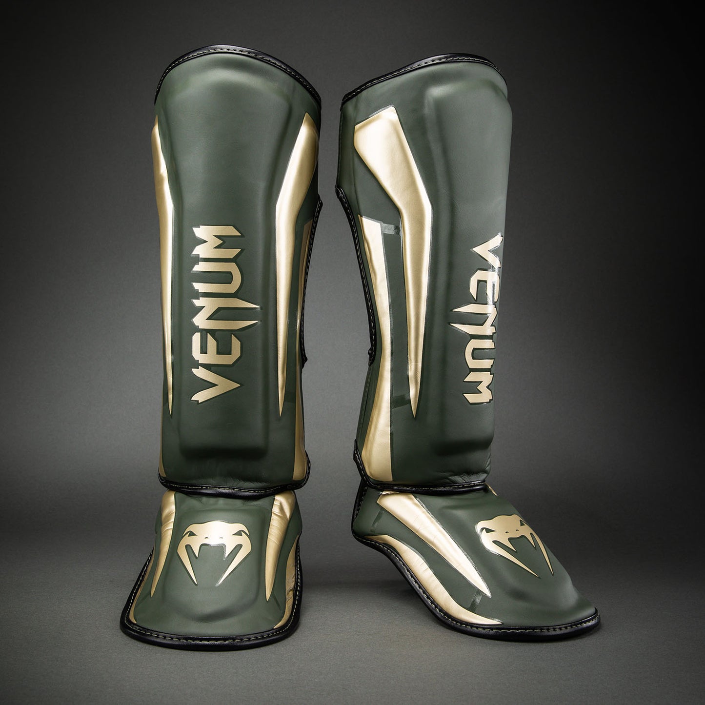 Venum Elite Schienbeinschoner - Khaki
