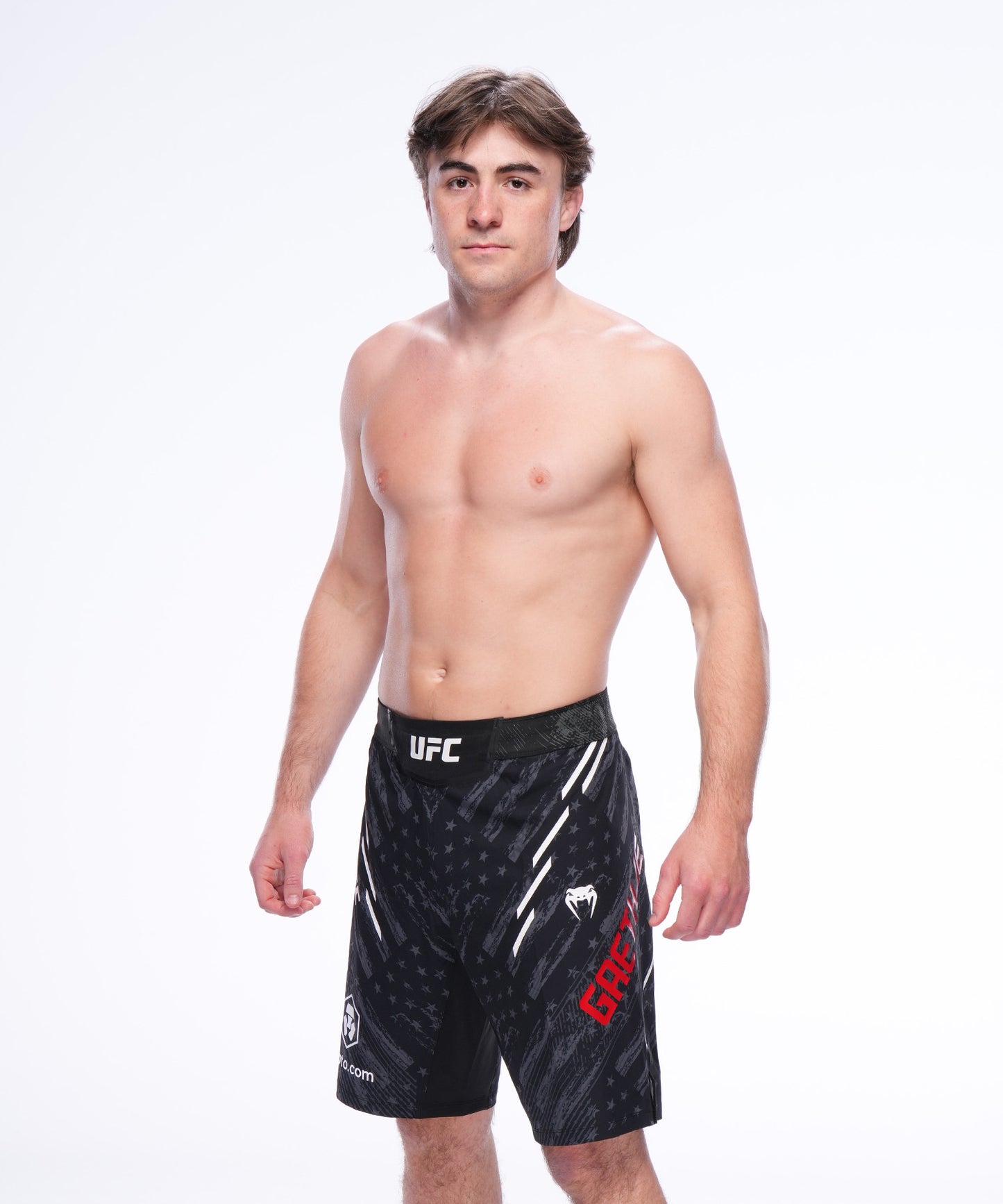 UFC Unrivaled by Venum Justin Gaethje Herren Kampfshorts - Schwarz