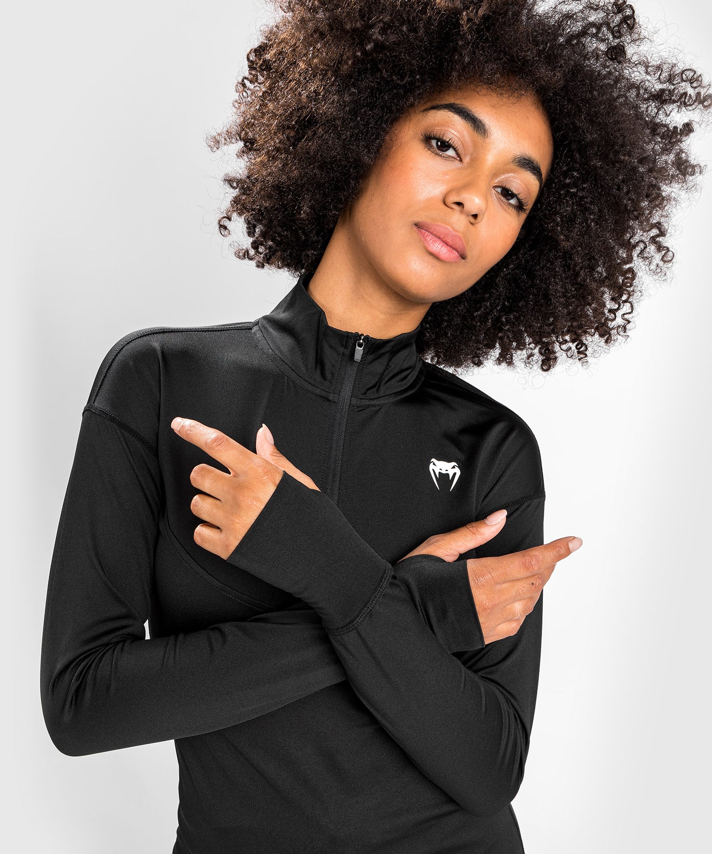 Venum Essential Base Layer Top - Schwarz