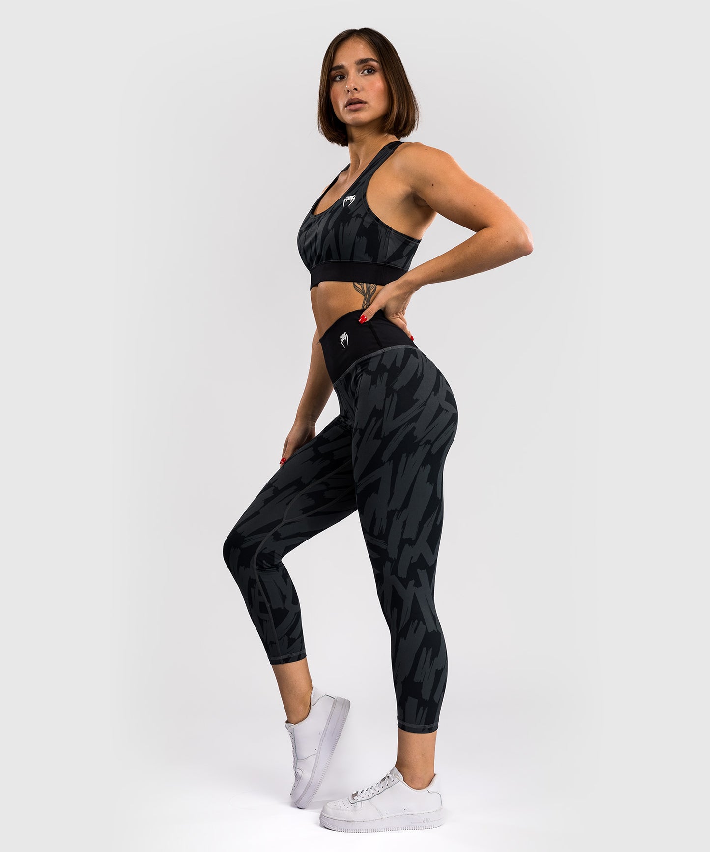 Venum Graffiti Frauen 7/8 Leggings - Urban Kohle