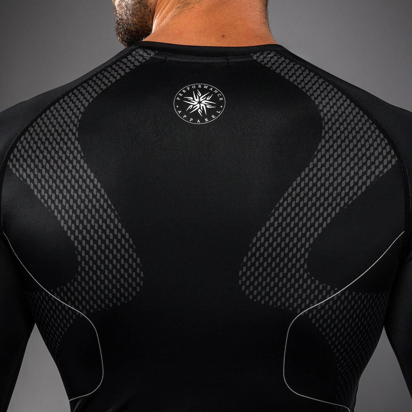 Venum Nexus Langarm Rashguard – Schwarz/Silber