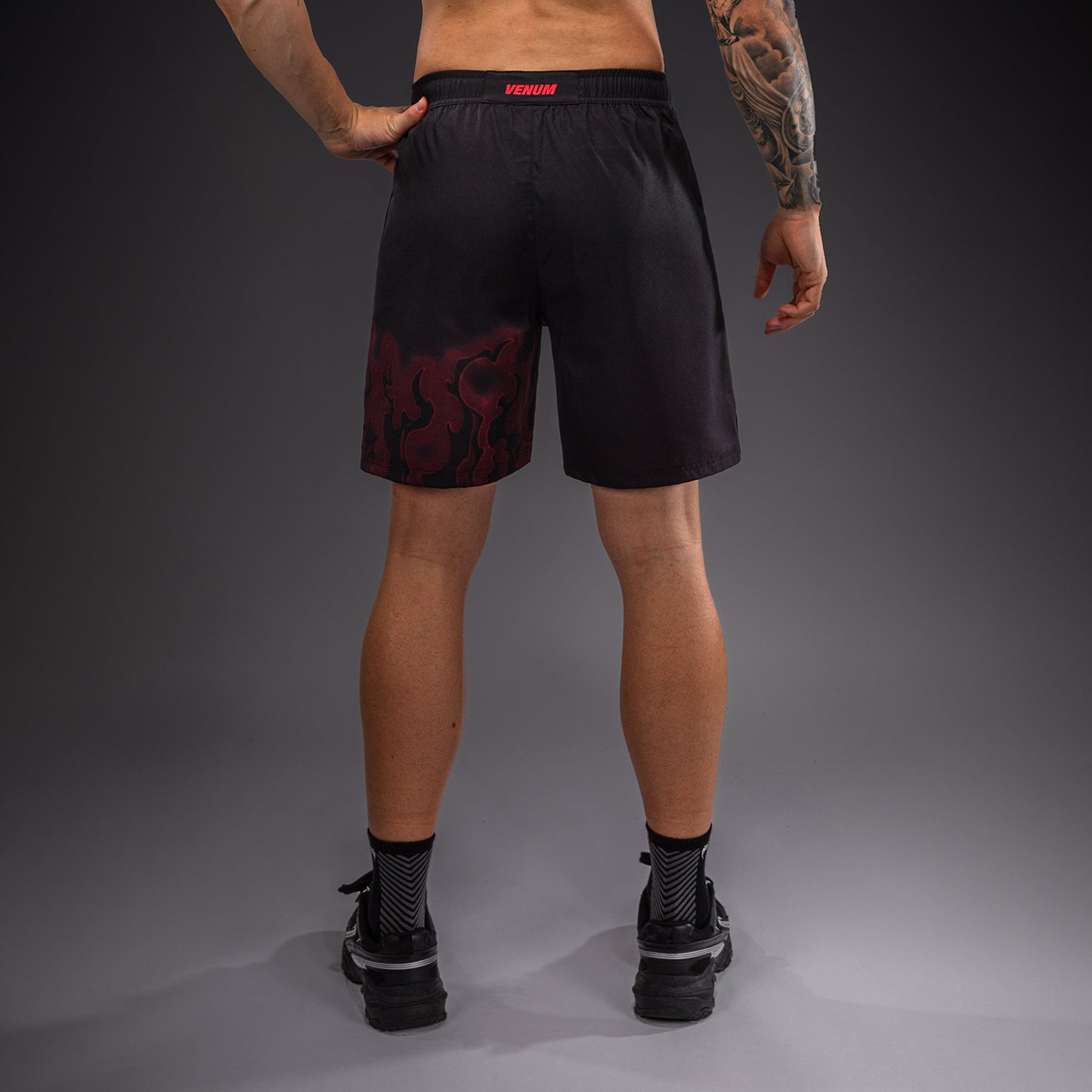 Venum Spectre Trainingsshorts – Schwarz/Rot