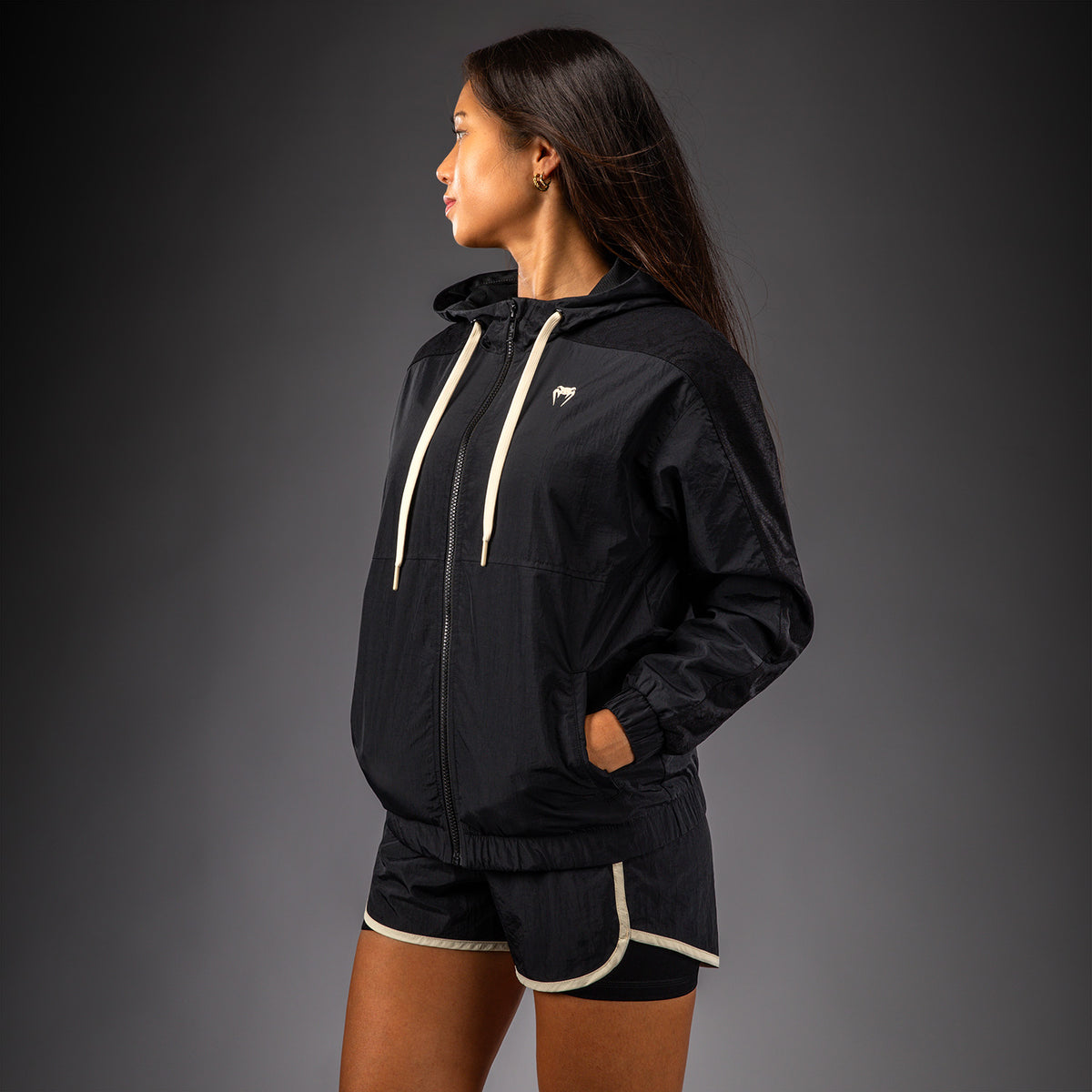 Venum Viper Damen Trainingsjacke - Schwarz