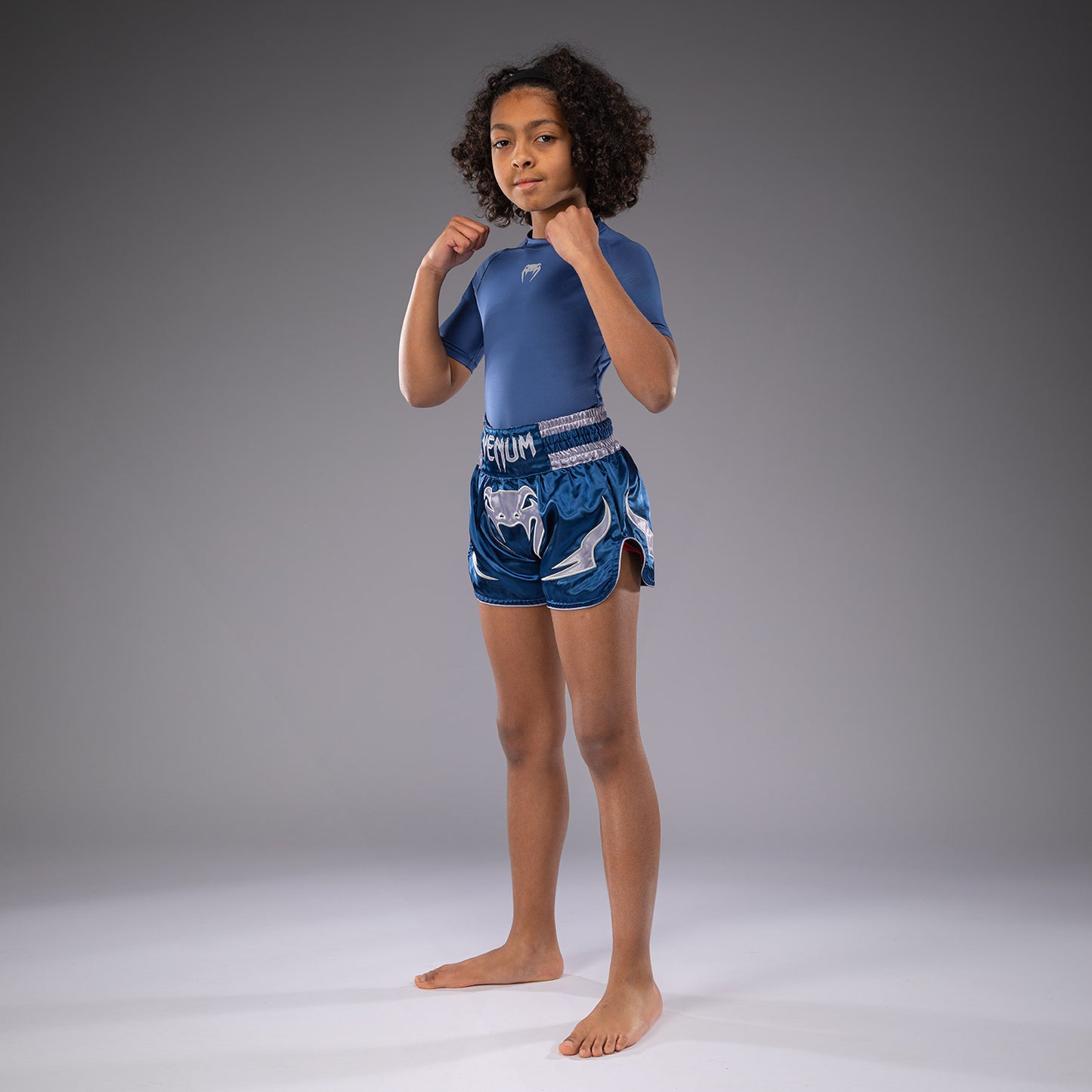 Venum Inferno Kinder Thai Shorts - Königsblau