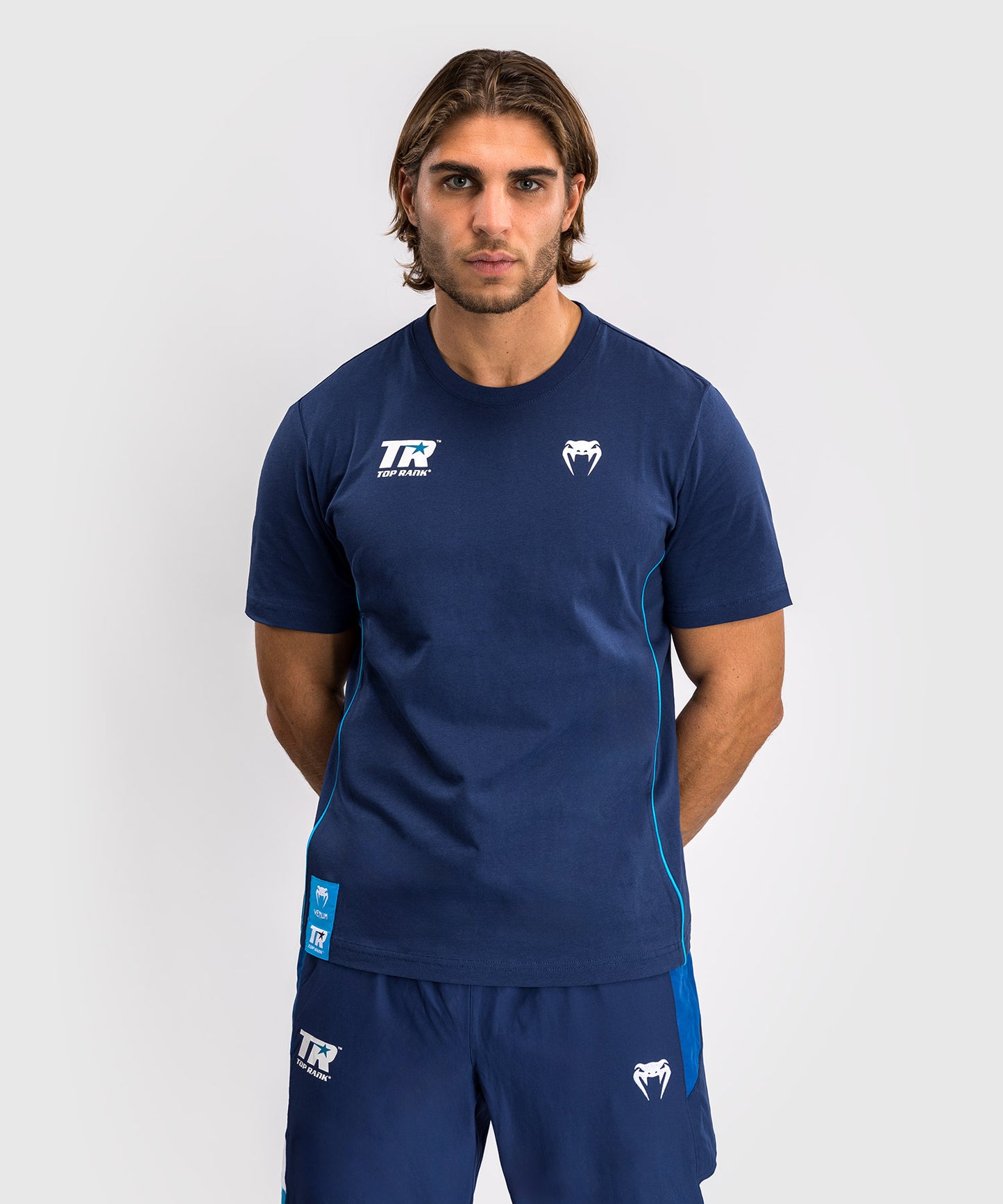 Venum x Top Rank Original Herren T-Shirt - Marineblau