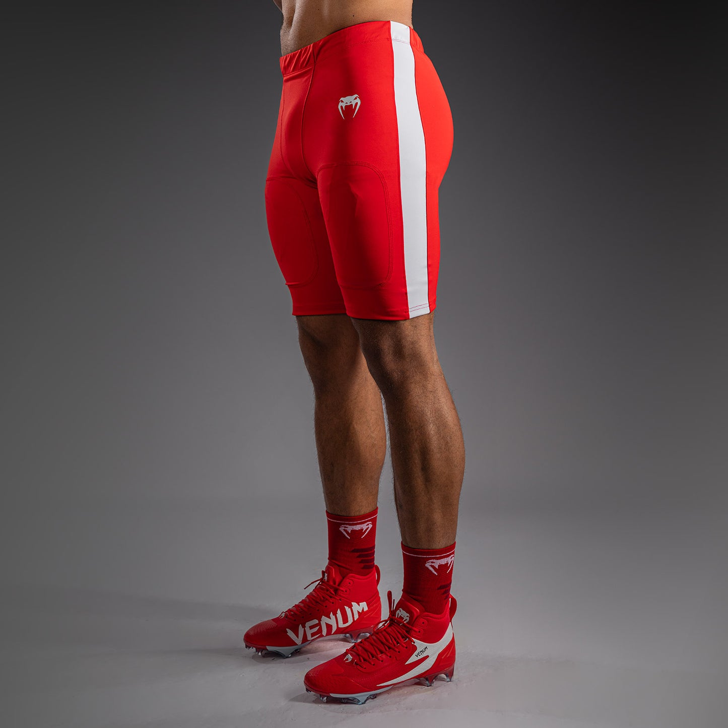 Venum Elite Fußball Kompressionsshorts - Rot