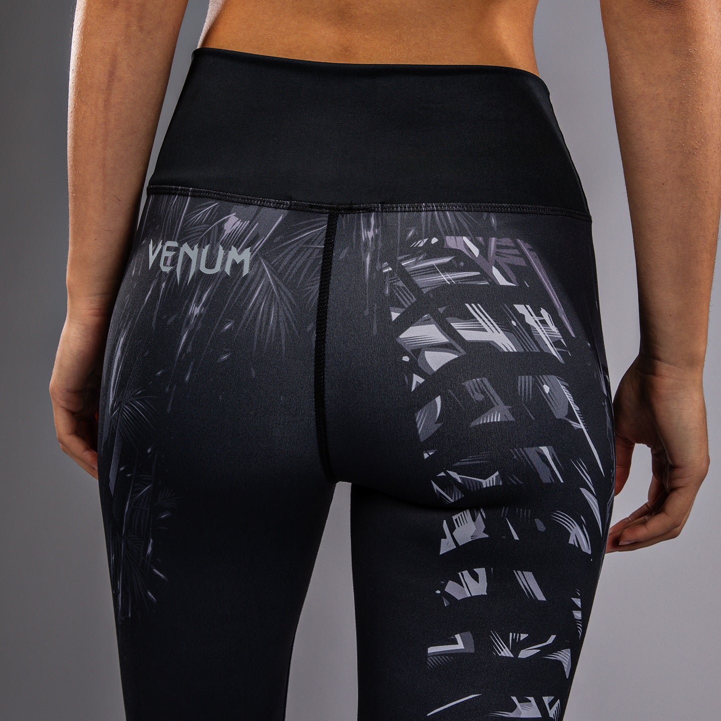 Venum Tiger Damen Leggings - Schwarz/Silber