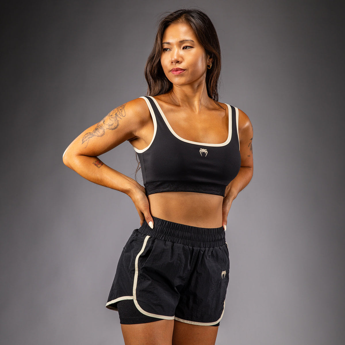 Venum Viper Damen Sport-BH - Schwarz