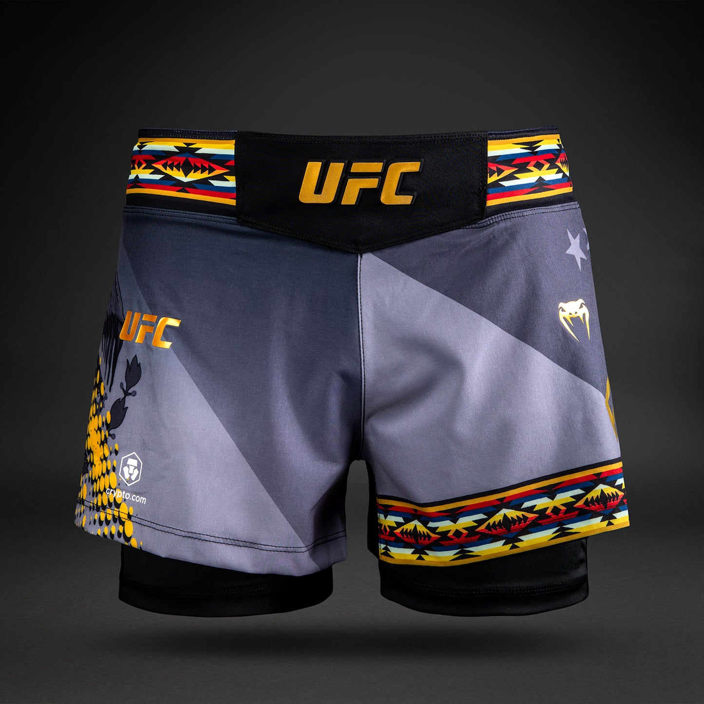 UFC Unrivaled by Venum Julianna Peña Frauen kurz Fit Fight Short - Schwarz