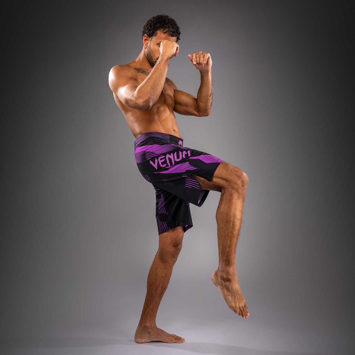 Venum No-Gi 6.0 Fightshorts - Schwarz/Lila