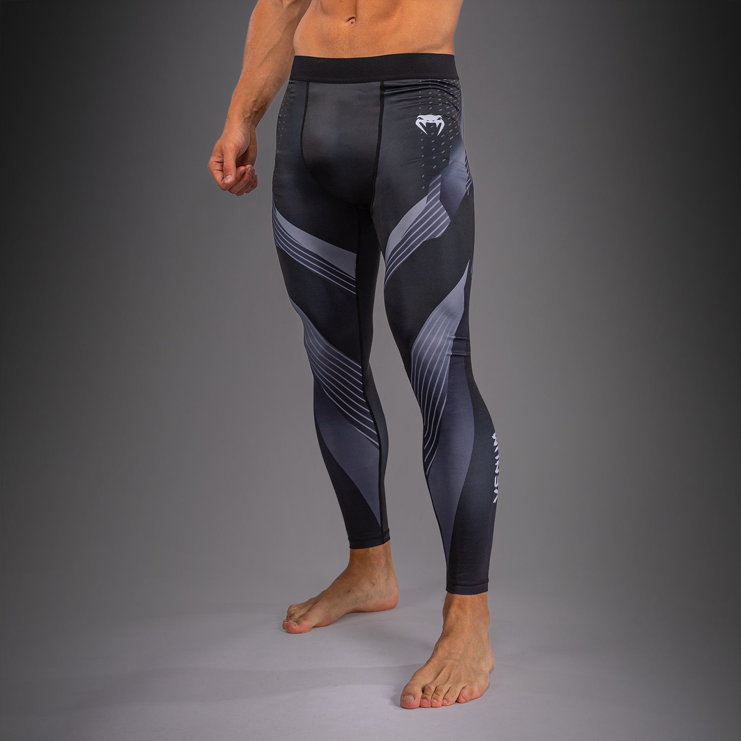 Venum No-Gi 6.0 Spats - Schwarz/Weiß