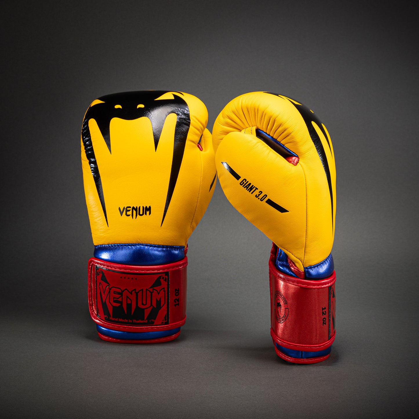 Venum Giant 3.0 Boxhandschuhe - Gelb/Blau/Rot