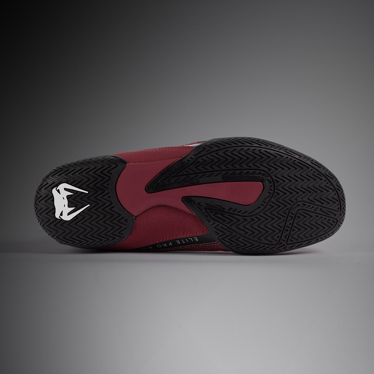 Venum Elite Boxschuhe - Burgund/Silber