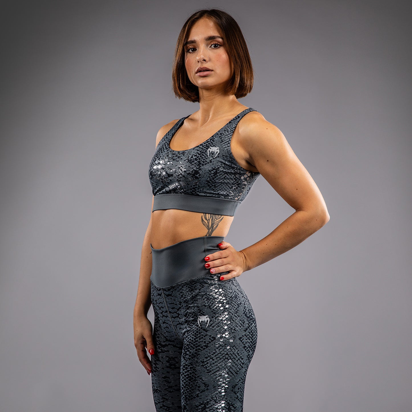 Venum Amazonia Frauen Sport-BH - Dunkelgrau