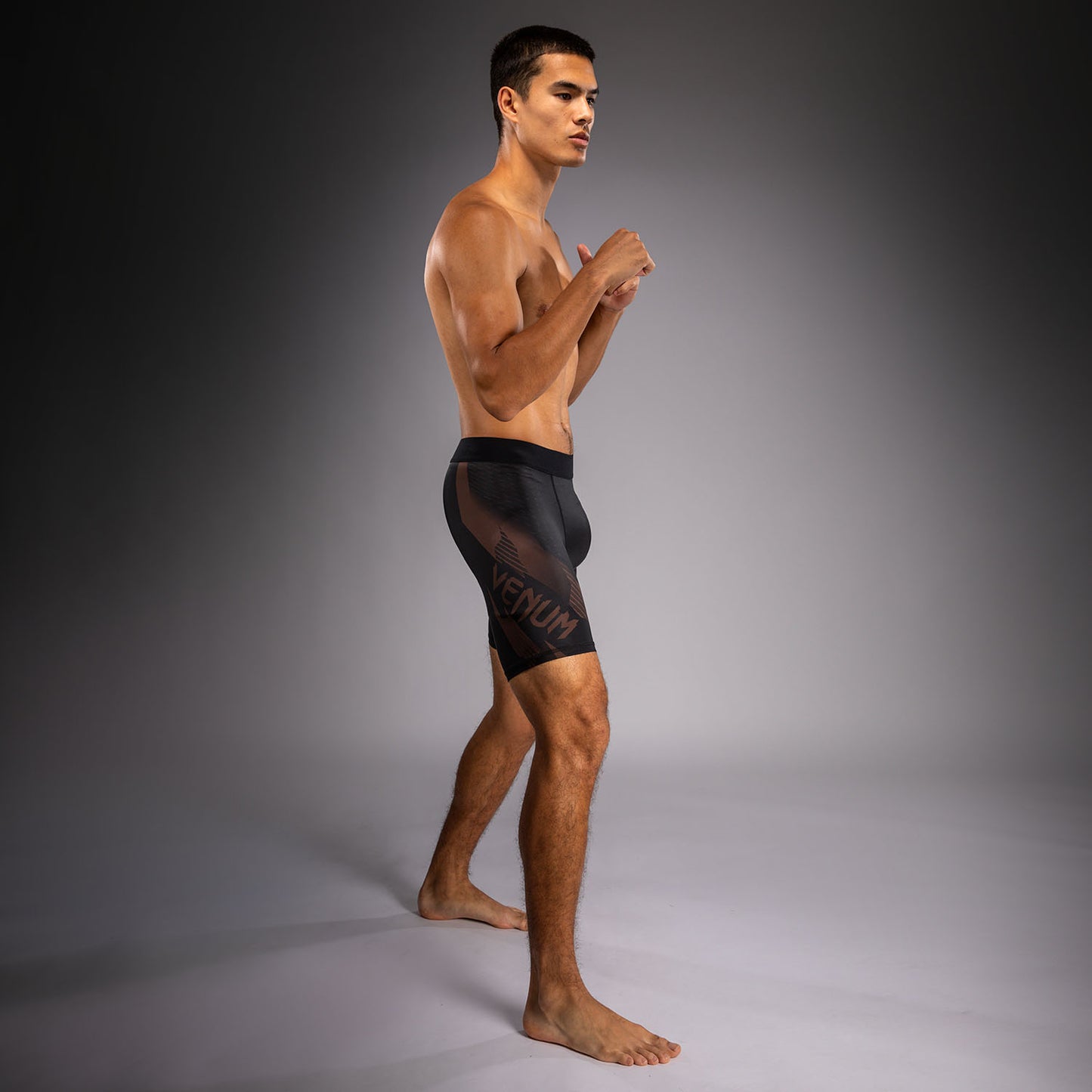 Venum No-Gi 6.0 Kompressionsshort - Schwarz/Braun