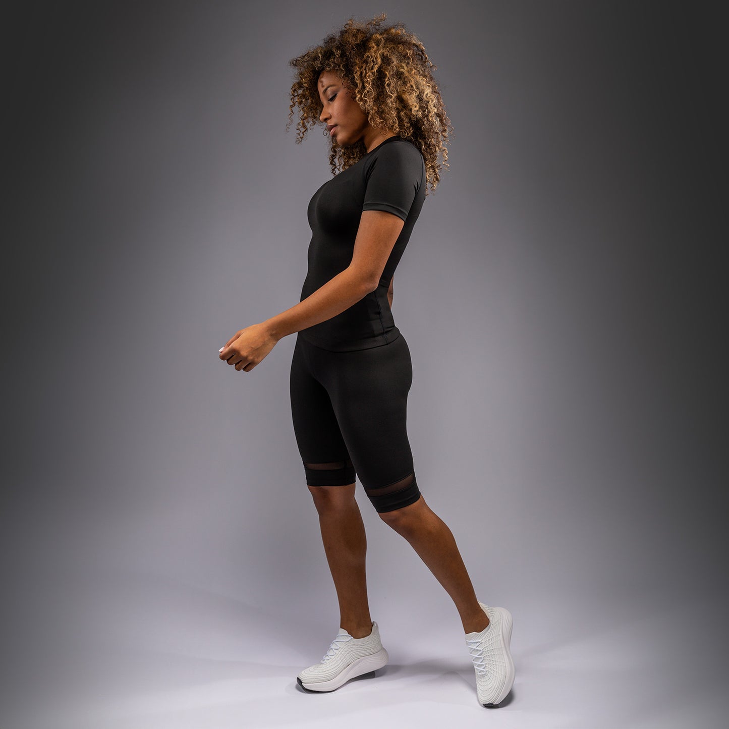 Venum Aero XT Kurzärmeliger rashguard für Frauen - Schwarz