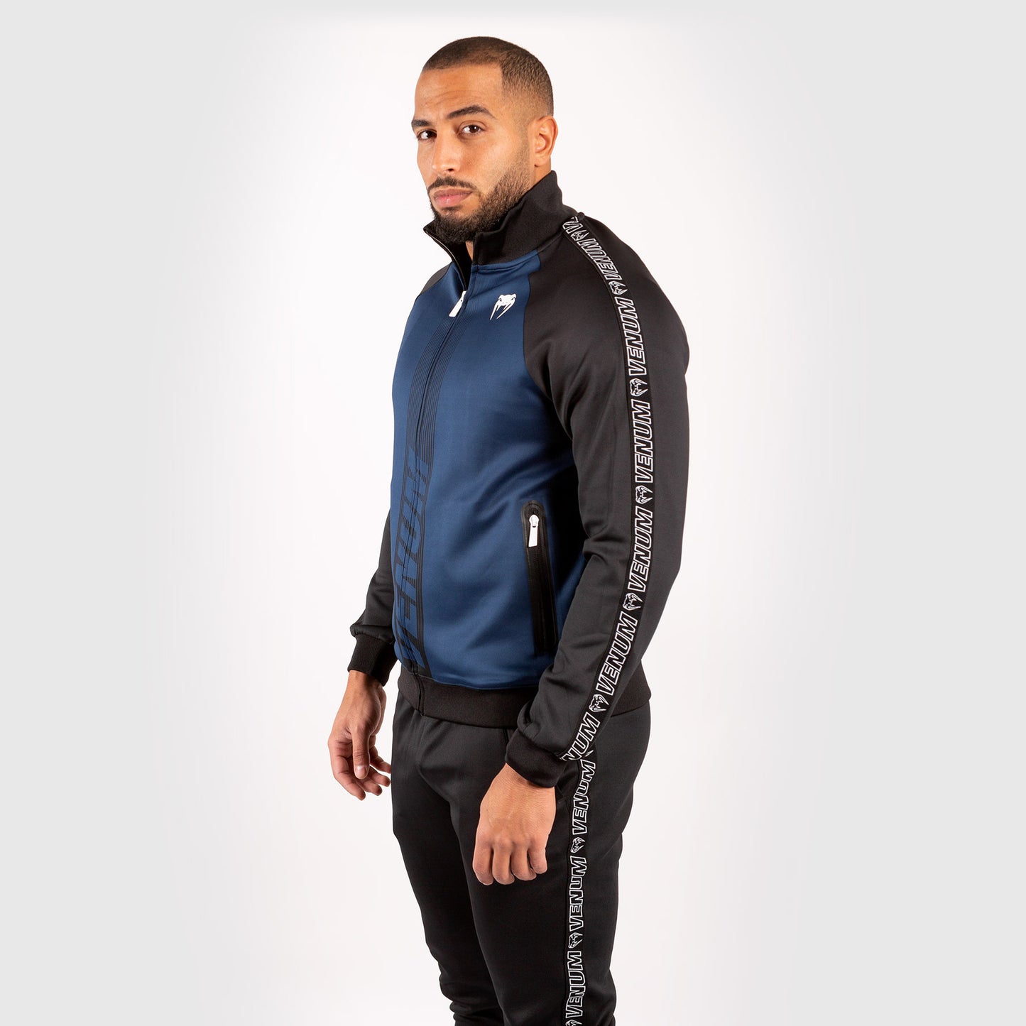 Venum Club 212 Track Jacket - Marineblau/Schwarz