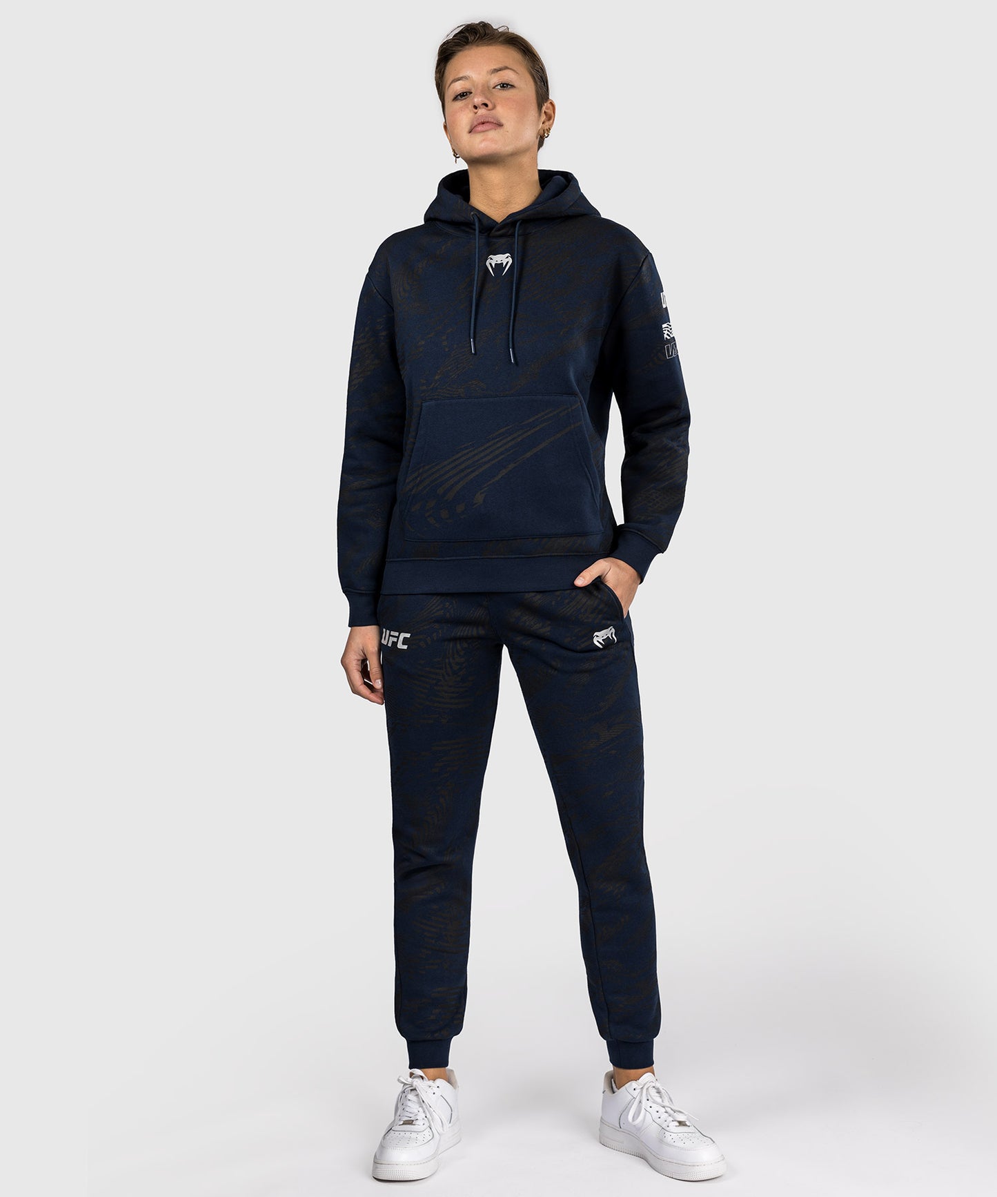 UFC Fusion by Venum Fight Week Damen Pullover Hoodie - Ozeanisches Blau
