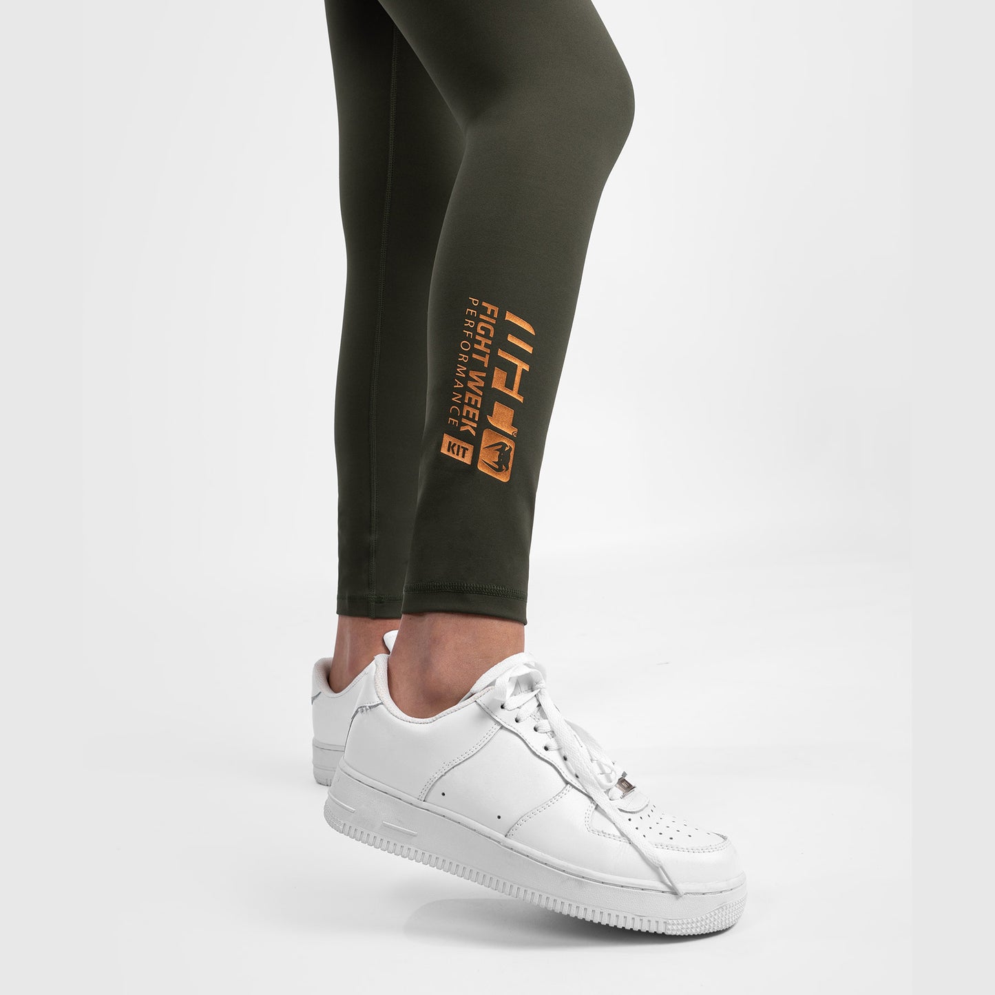 UFC Adrenaline by Venum Fight Week Performance-Tight für Frauen - Khaki/Bronze