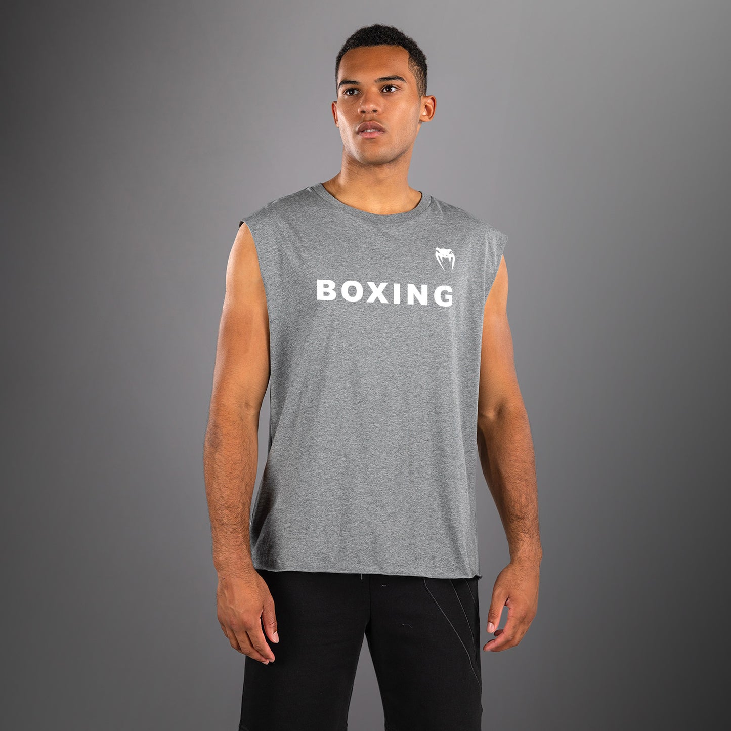 Venum Boxing VT T‑Shirt – Hellgrau