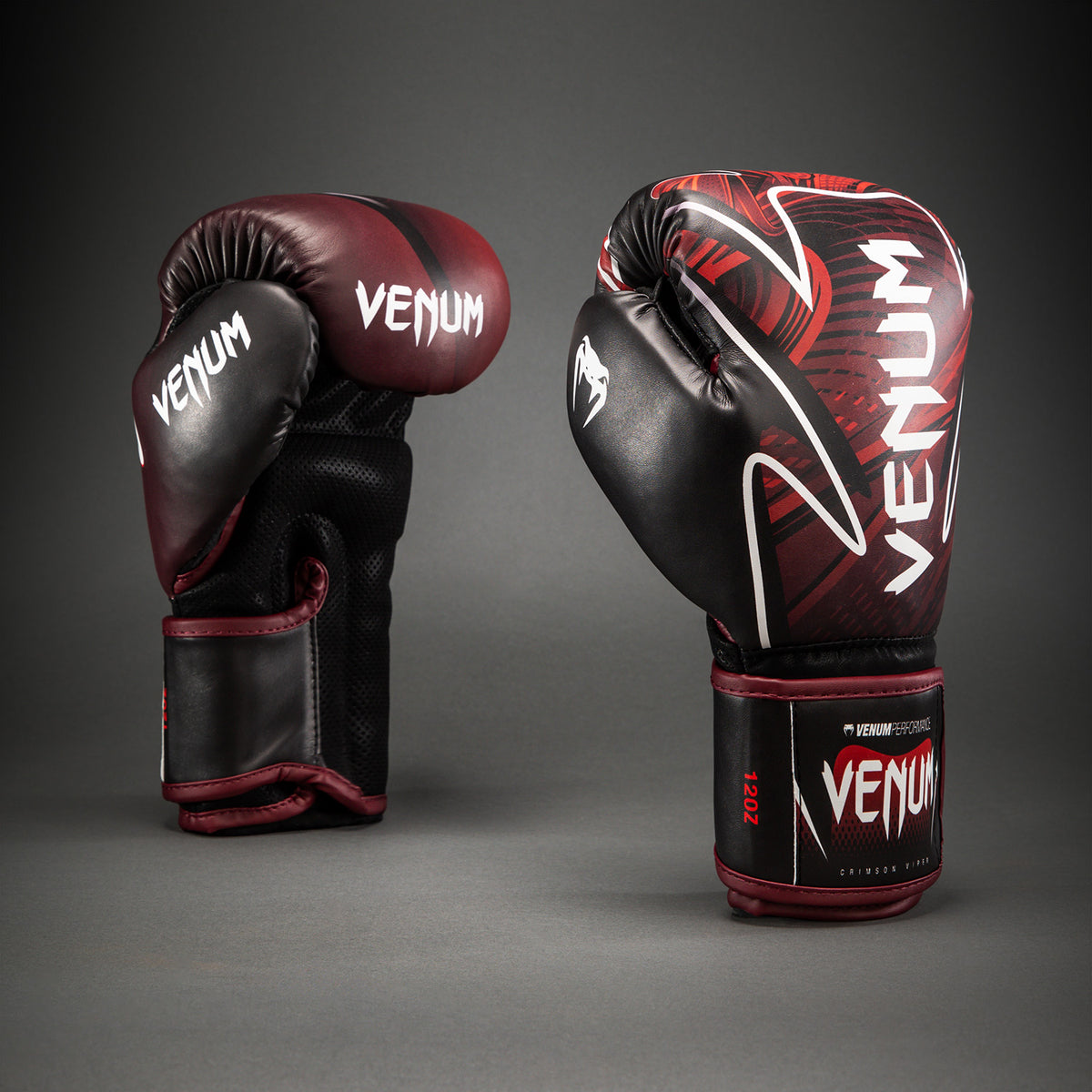 Venum Crimson Viper 2.0 Impact Boxhandschuhe - Schwarz/Rot