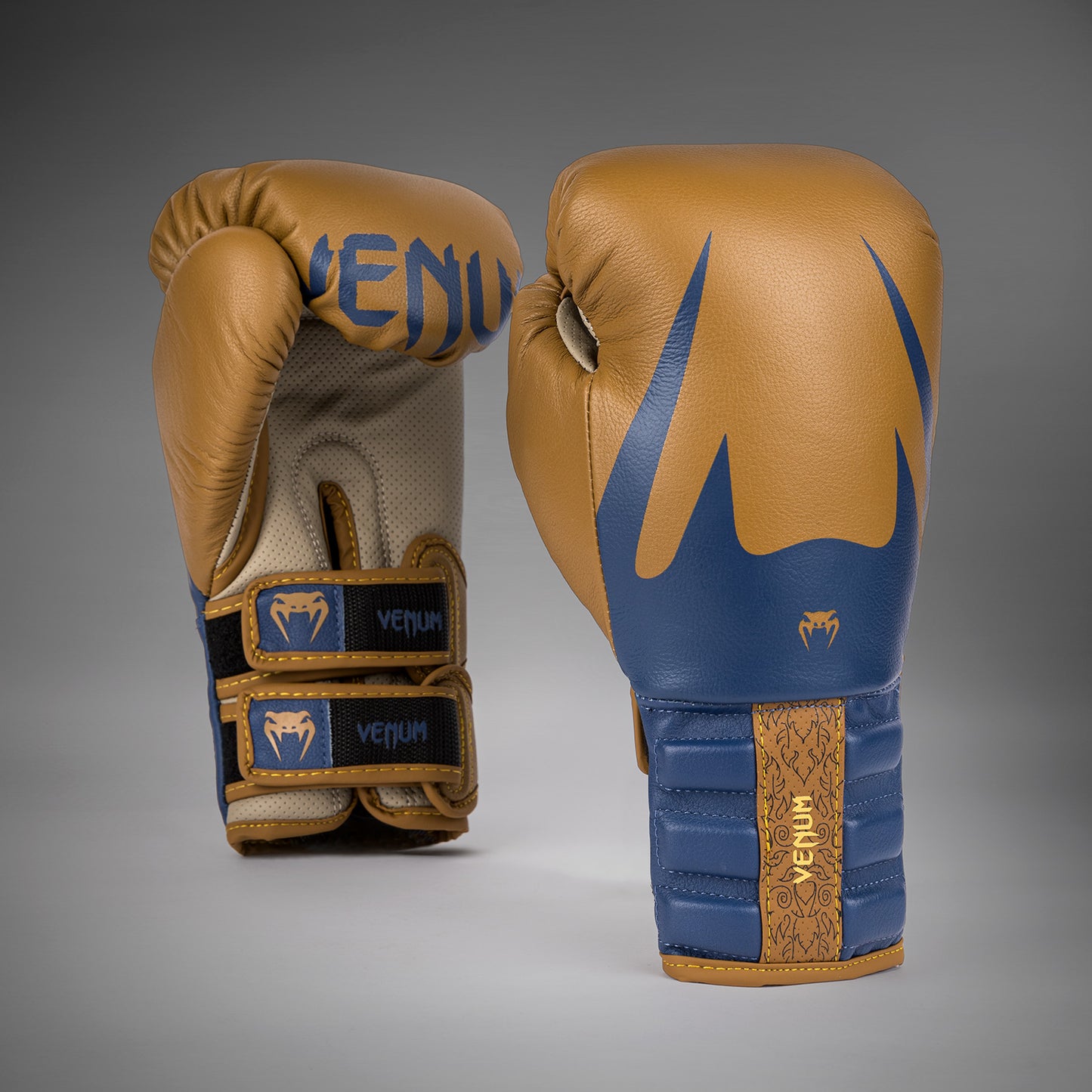 Venum Reverso Boxhandschuhe - Kamel/Königsblau