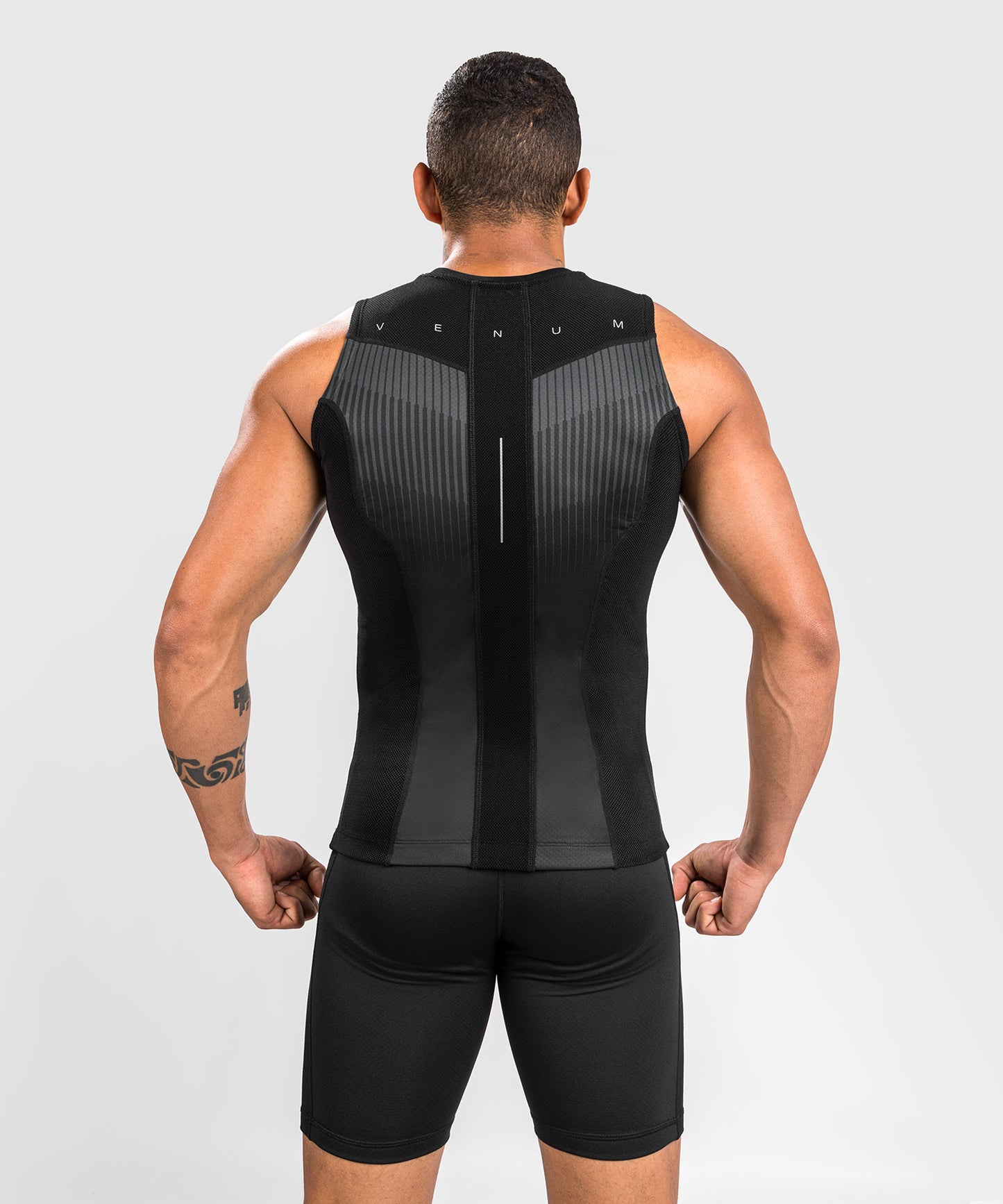 Venum Rashguard Sleeveless Biomecha - Schwarz/Grau