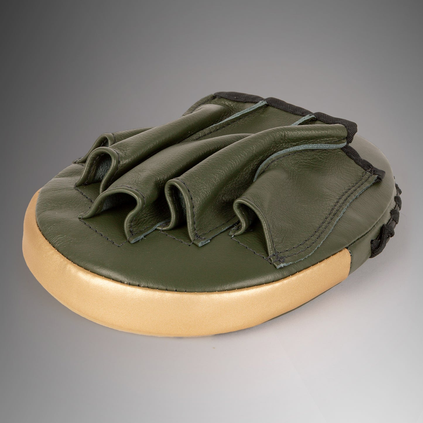 Venum Pro Boxhandschuhe Mini-Rundschlag-Schild – Khaki/Gold