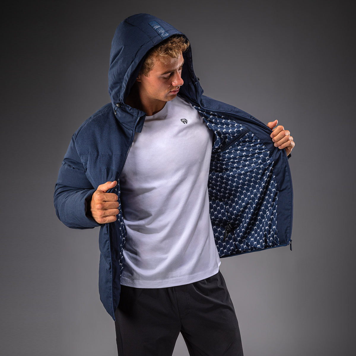 Venum Attack Urban Gi Steppjacke - Marineblau