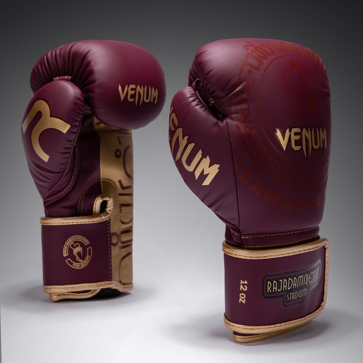 Venum x Rajadamnern Boxhandschuhe - Burgunder