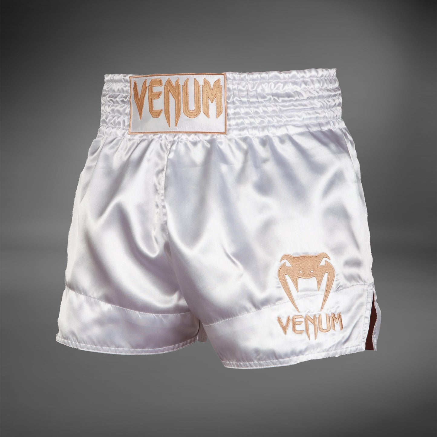 Venum Classic Shorts Muay Thai - Weiß/Gold